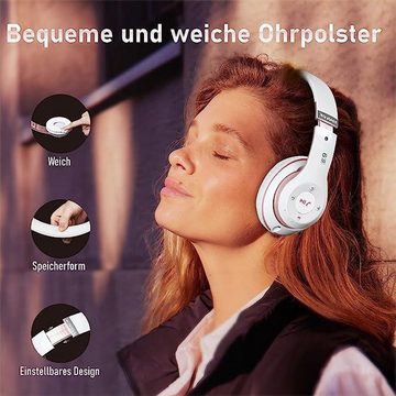 Gontence Bluetooth 40 Std Spielzeit Wireless Faltbare Over-Ear-Kopfhörer Over-Ear-Kopfhörer