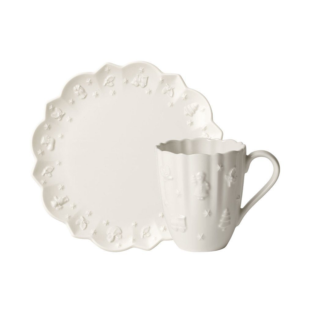 Villeroy & Boch Frühstücks-Geschirrset Toy’s Delight Royal Classic Frühstücks-Set (2-tlg), 1 Personen, Porzellan