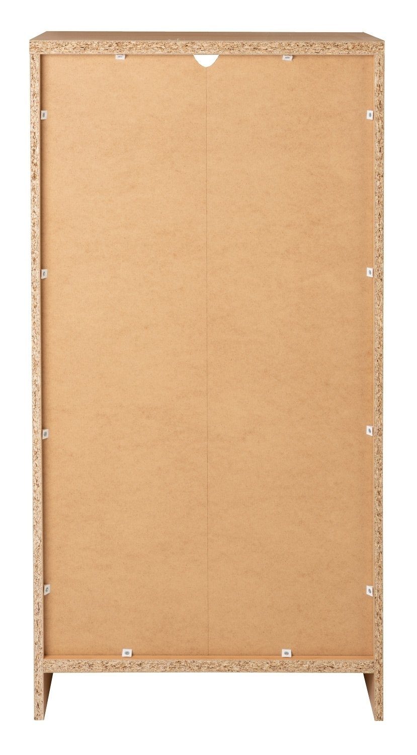 Regal Bücherregal OPTIMUS, B 54 cm, H 111 cm, 1-tlg., Buchedekor Braun, mit günstig online kaufen