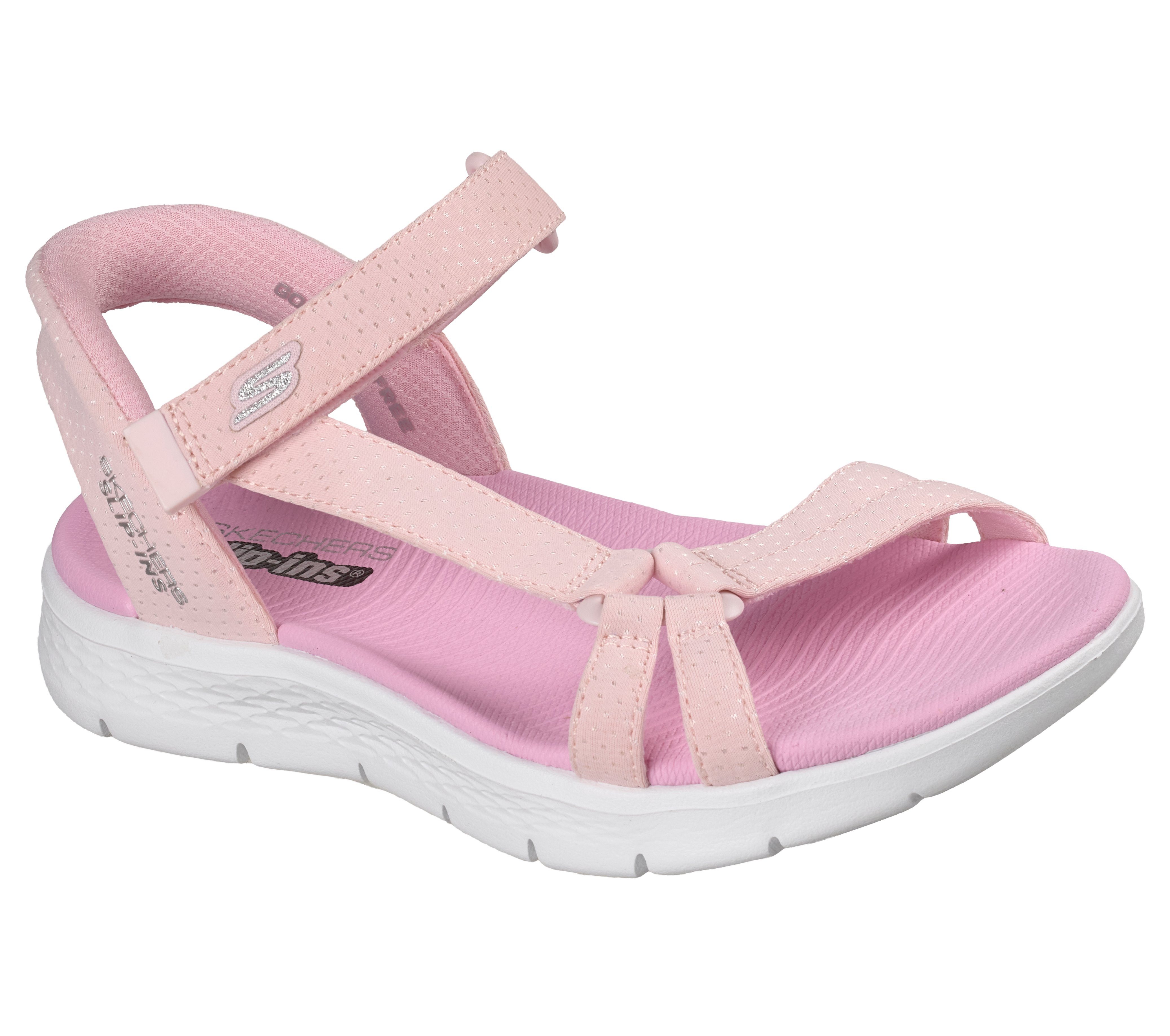 Skechers GO WALK FLEX SANDAL Sandale Sommerschuh mit Klettverschluss, Größenschablone zum Download