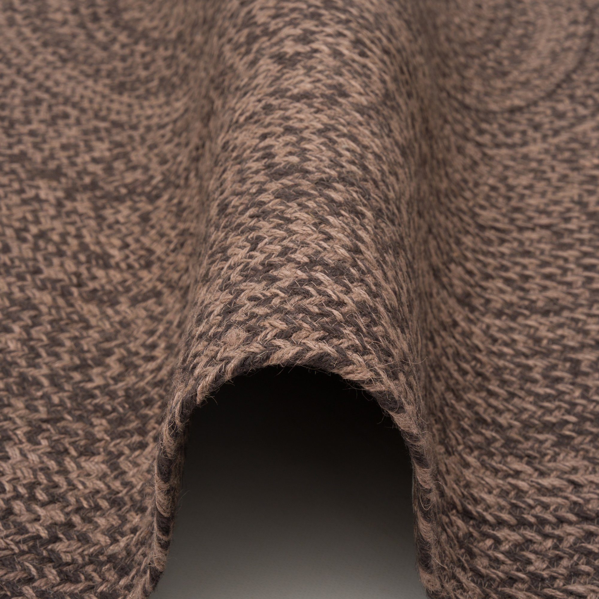 Pergamon Sisalteppich Naturfaser Teppich Handgefertigt Jute Kaya Rund, Rund, Höhe: 8 mm