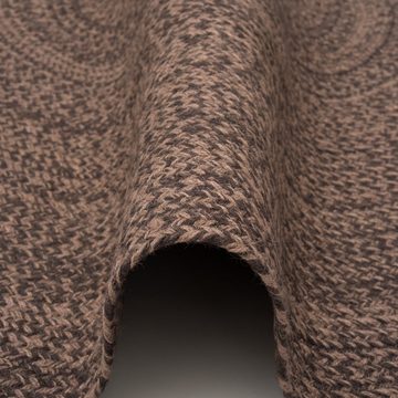 Sisalteppich Naturfaser Teppich Handgefertigt Jute Kaya Rund, Pergamon, Rund, Höhe: 8 mm