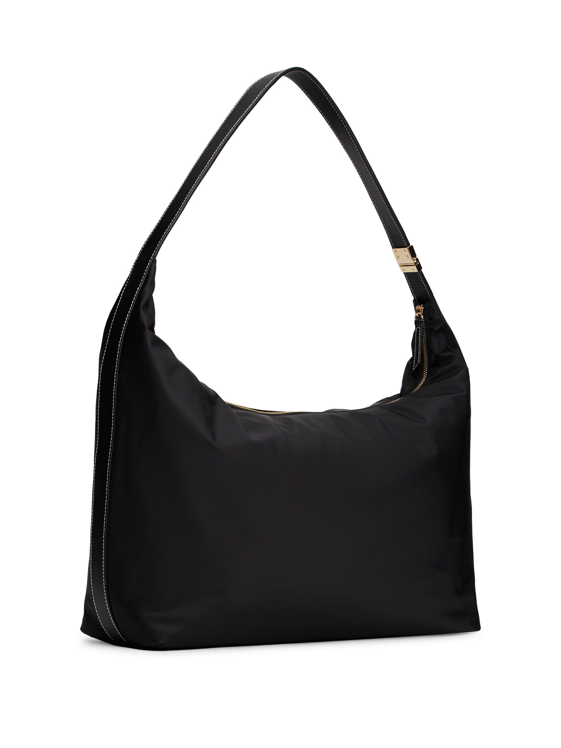Tommy Hilfiger Hobo TH GO LARGE HOBO NYLON, Damen Schultertasche, Tragetasche, Businesstasche mit TH-Label