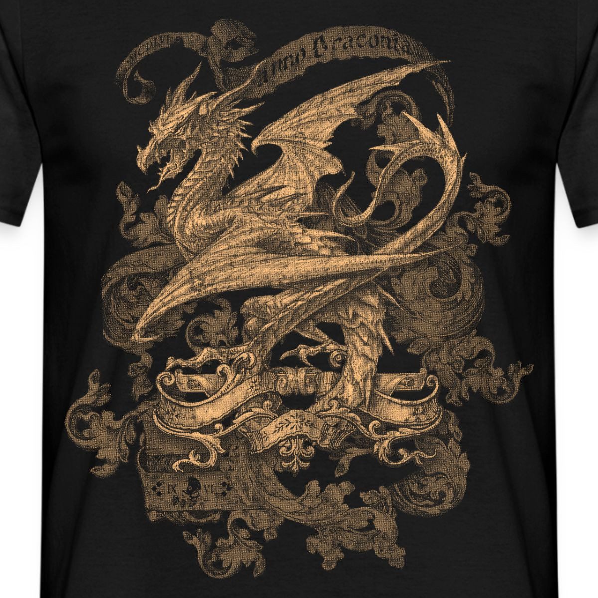 T-Shirt Alchemy England Harbinger of Doom Drache Männer T-Shirt