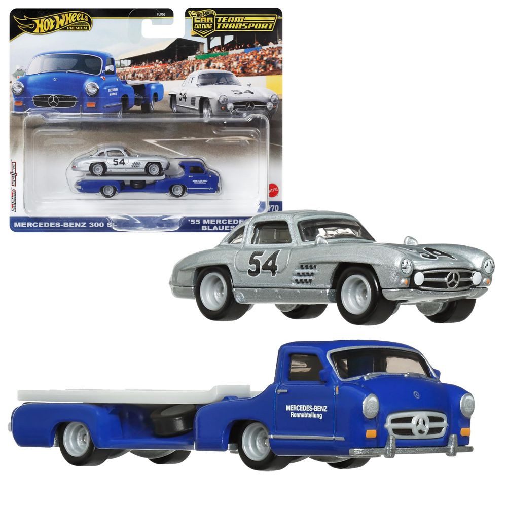 Hot Wheels Spielzeug-Rennwagen Mercedes-Benz + Blaues günstig online kaufen