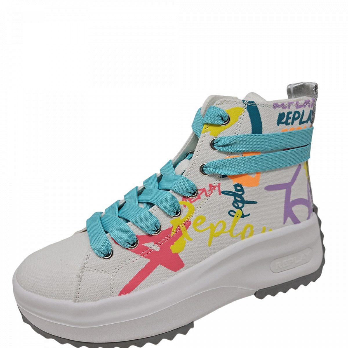 Replay Aqua Z popart Sneaker günstig online kaufen