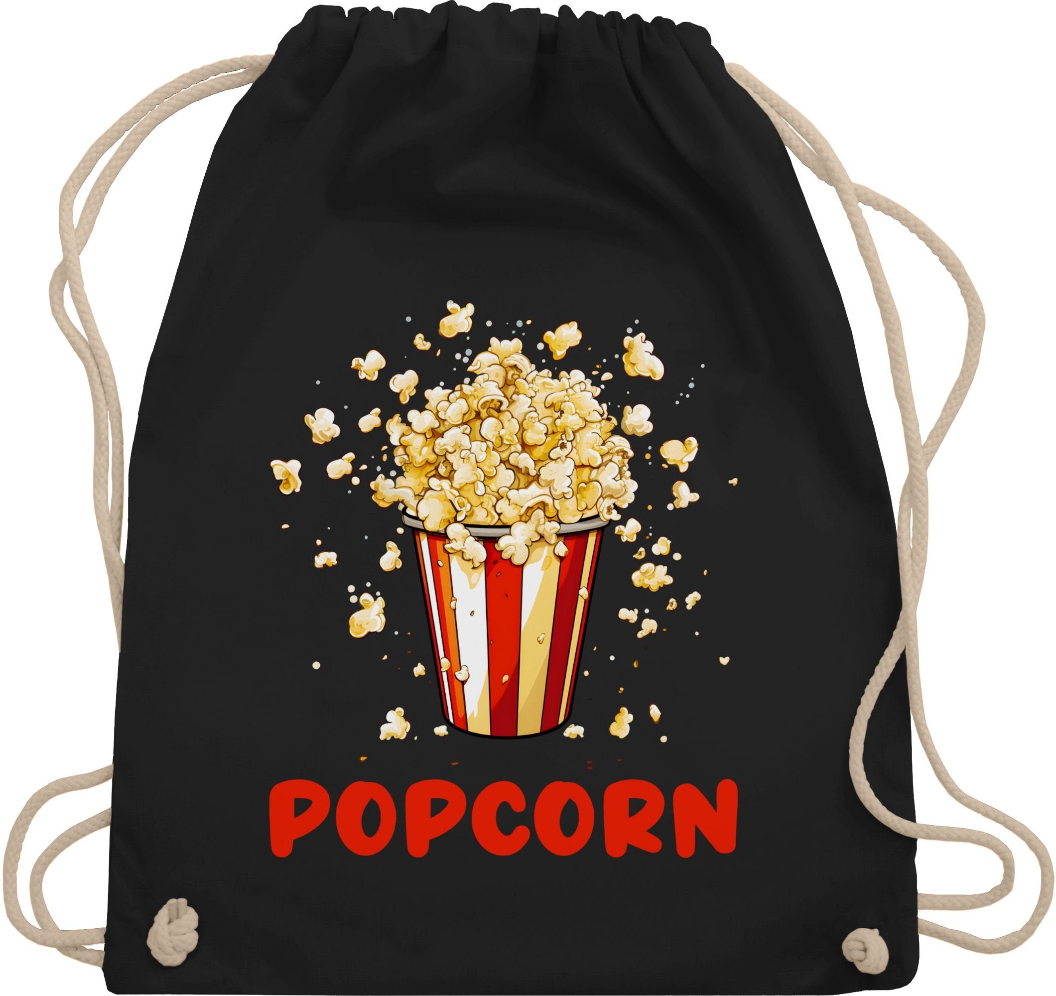 Turnbeutel Popcorn Fan I Popcornverkleidung Karneval I Filmliebhaber Pop Corn I F