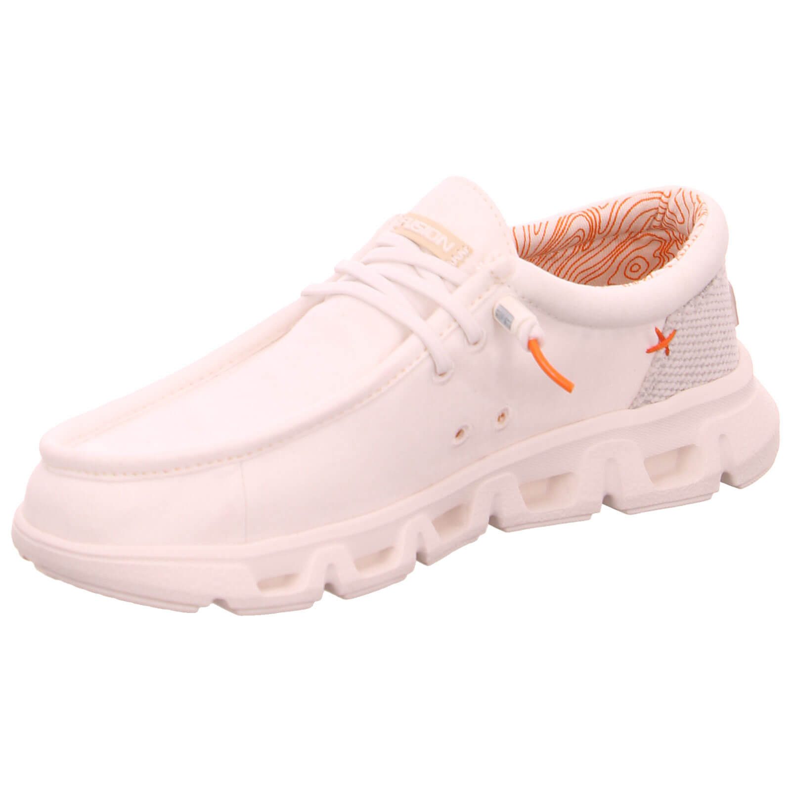 Fusion Emma 3.0 Slip-On Sneaker Damen Schuh Emma 3.0 Leinenoptik mit Gummizug - Leinenschuh Korksohle