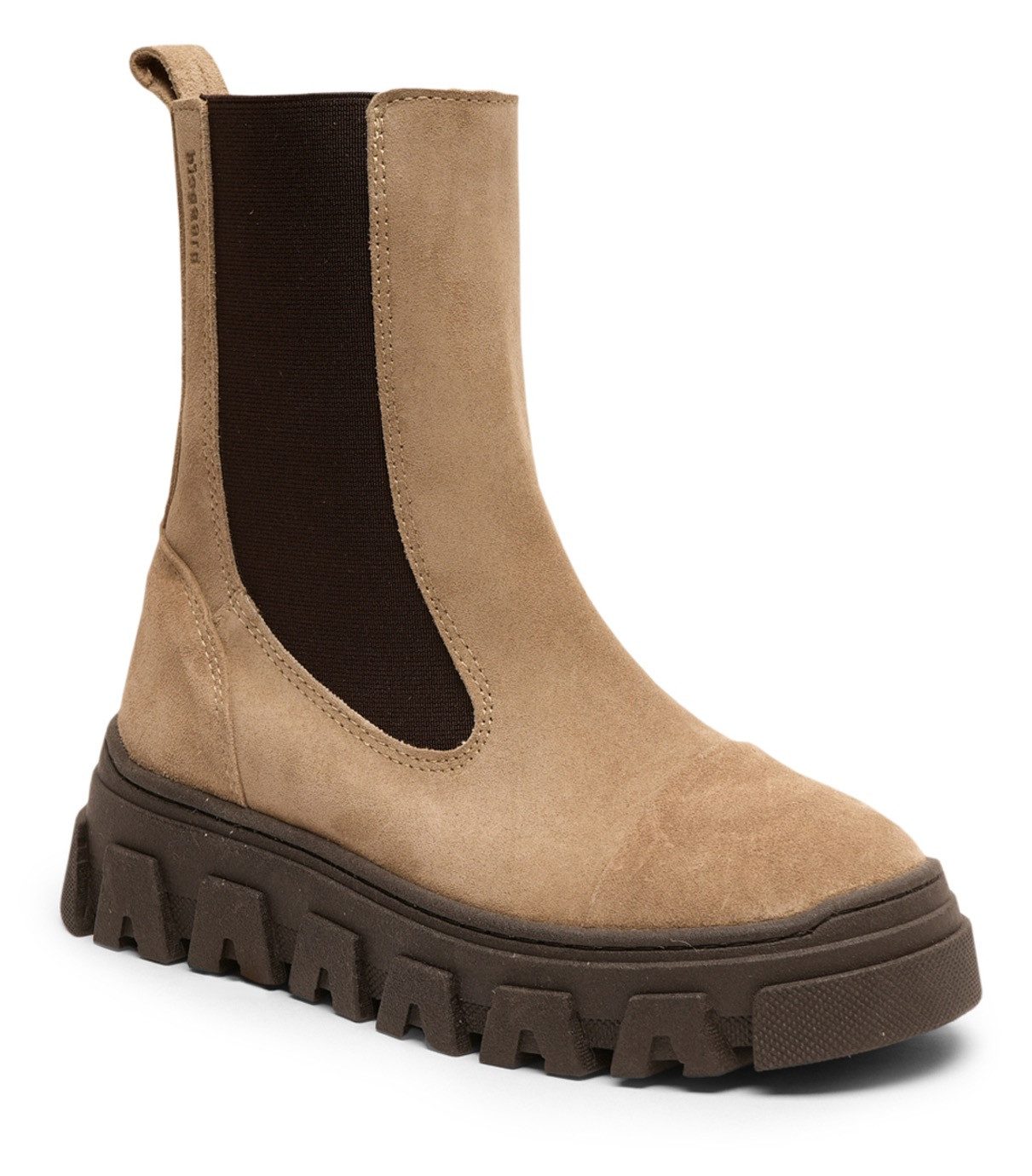 Bisgaard nilla lamb Chelseaboots Chunkyboot, Winterstiefel, Schlupfstiefel mit markantem Stretcheinsatz