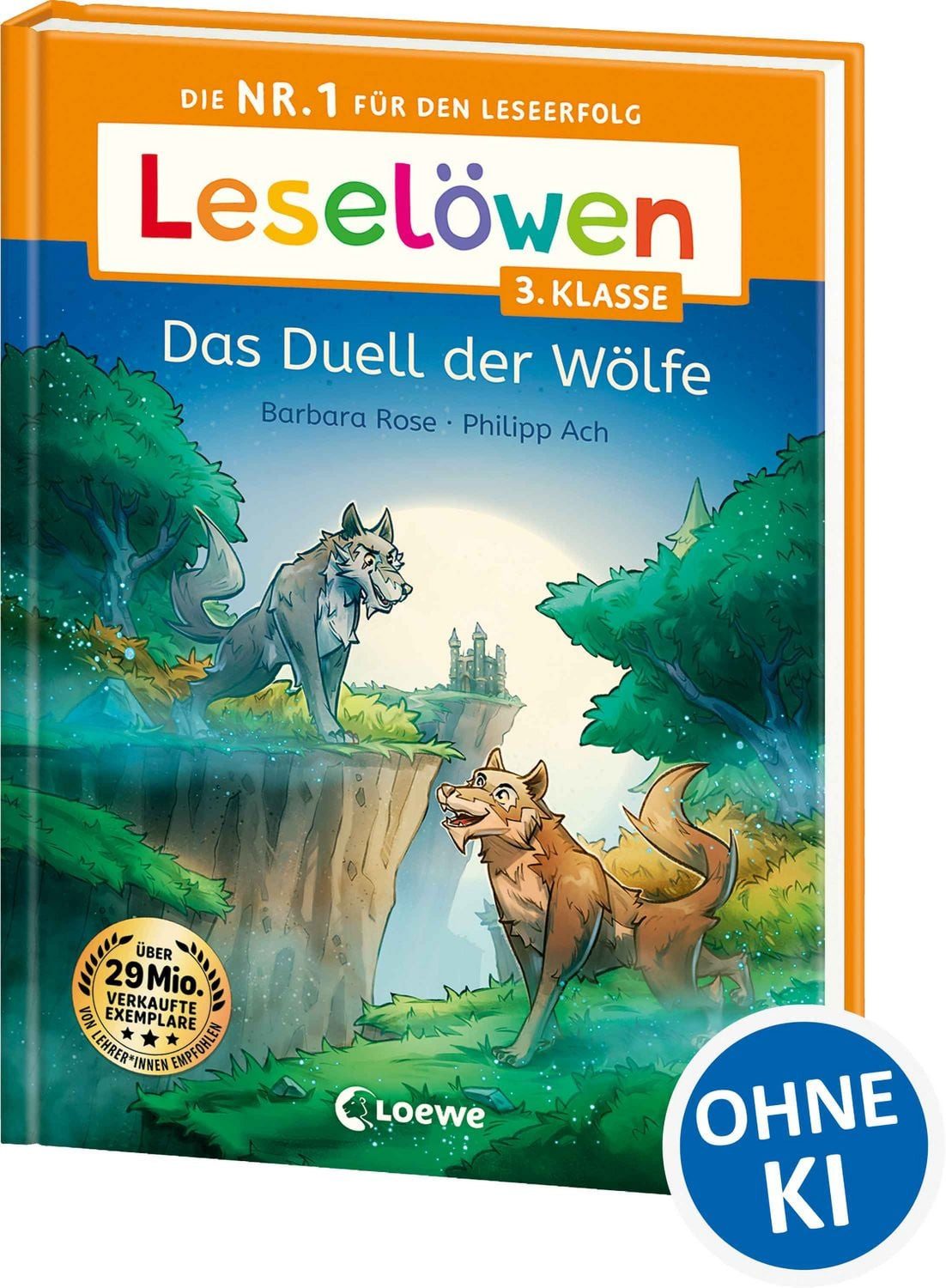 Kinderbuch Leselöwen 3. Klasse - Das Duell der Wölfe Die Nr. 1 für den Leseerfolg Barbara Rose