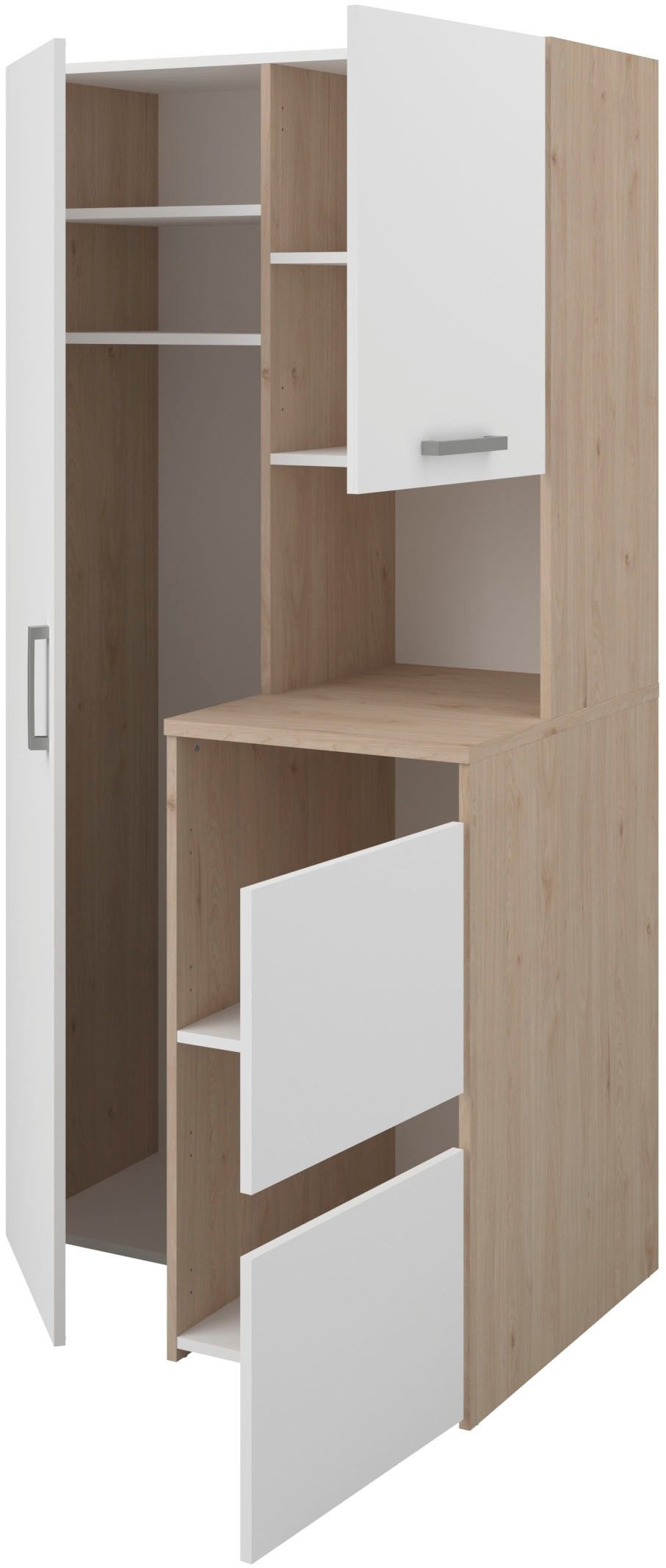 Parisot Mehrzweckschrank-Set Laundry 3, (Set, 3-St)