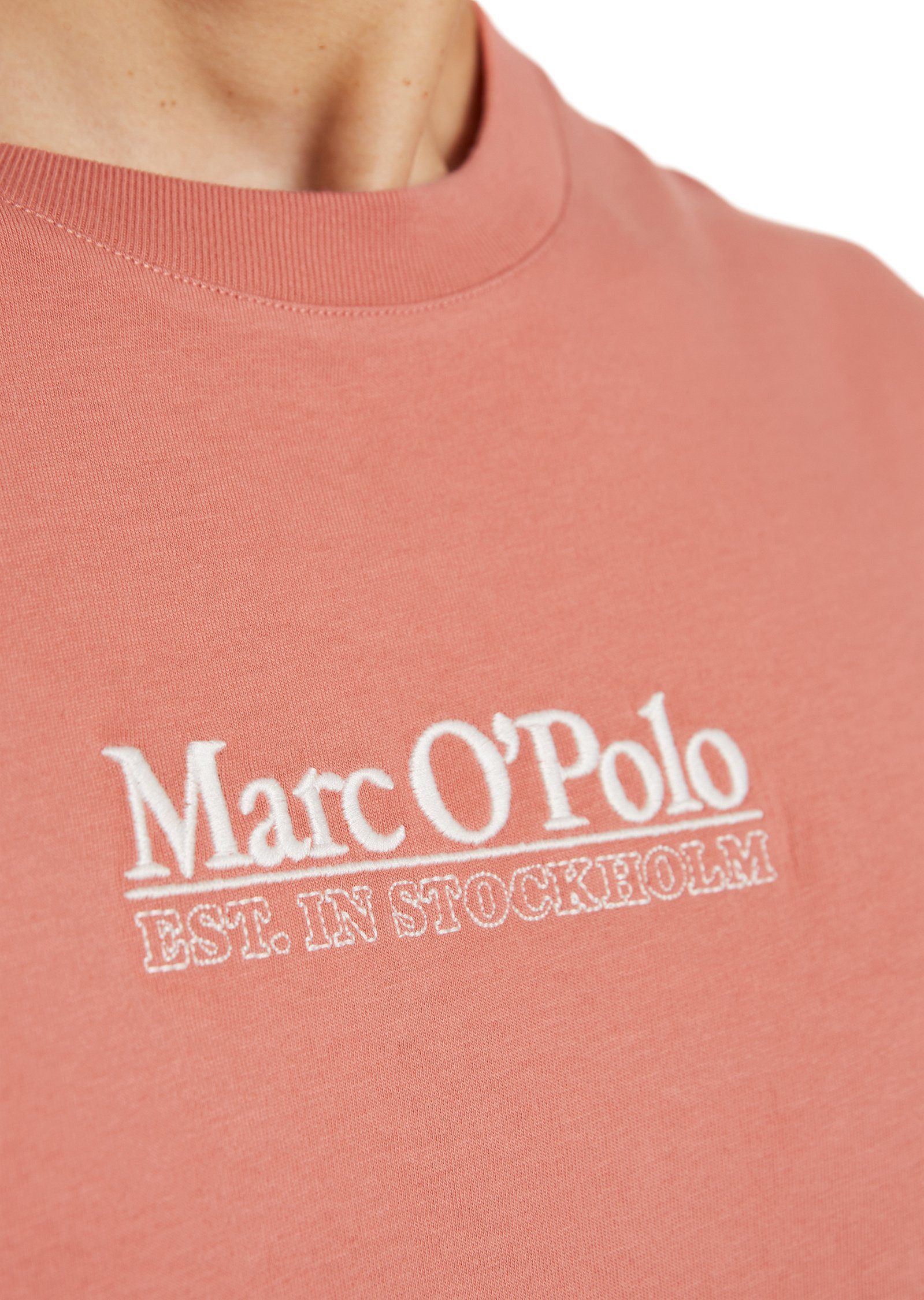 Bio-Baumwoll-Jersey mittelschwerem rot Marc aus T-Shirt O'Polo