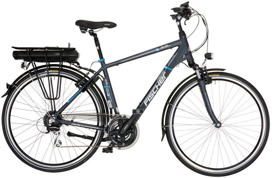 FISCHER Fahrrad E-Bike »ETH 1401«, 24 Gang Shimano Acera Schaltwerk,  Kettenschaltung, Heckmotor 250 W