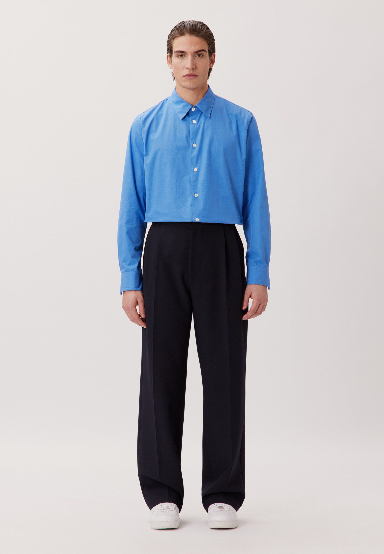 studio seidensticker Businesshemd Studio Regular 1/1 Kentkragen Uni