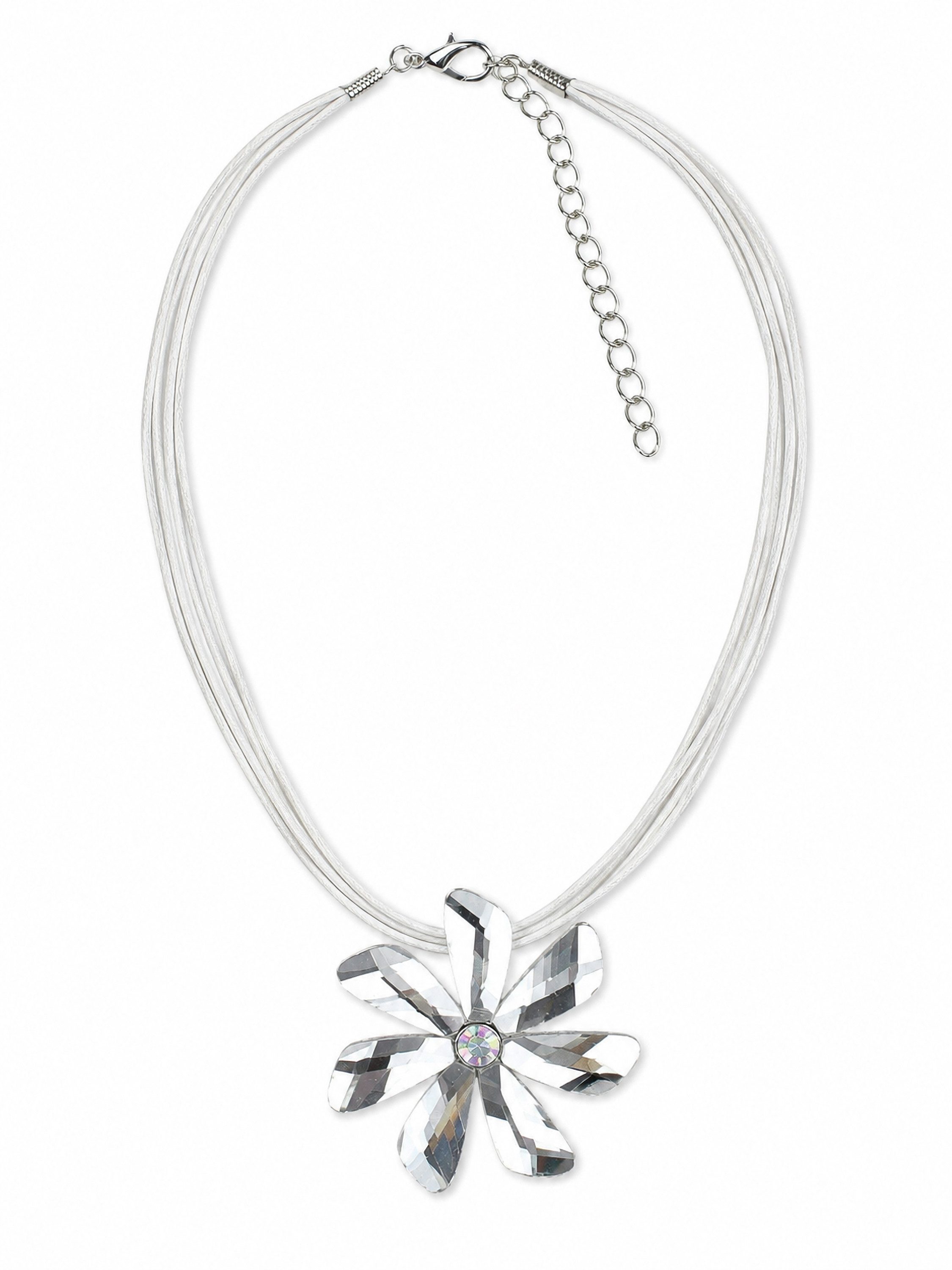 COLLEZIONE ALESSANDRO Kette mit Anhänger Burgos, mit Glassteinen