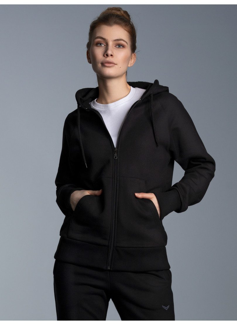 Sweatjacke TRIGEMA Sweatjacke mit Kapuze