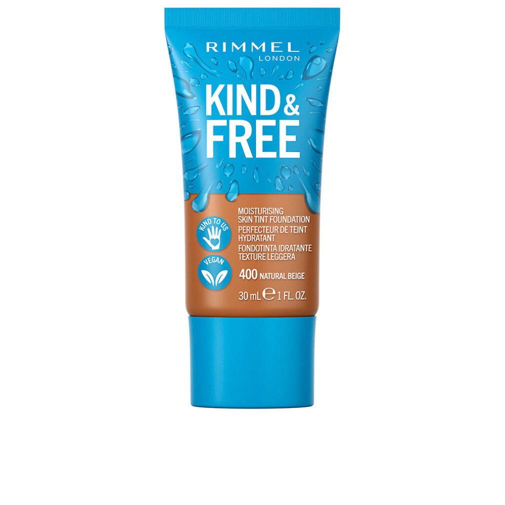 Rimmel London Foundation Kind y Free Tint Foundation 400-Natural Beige