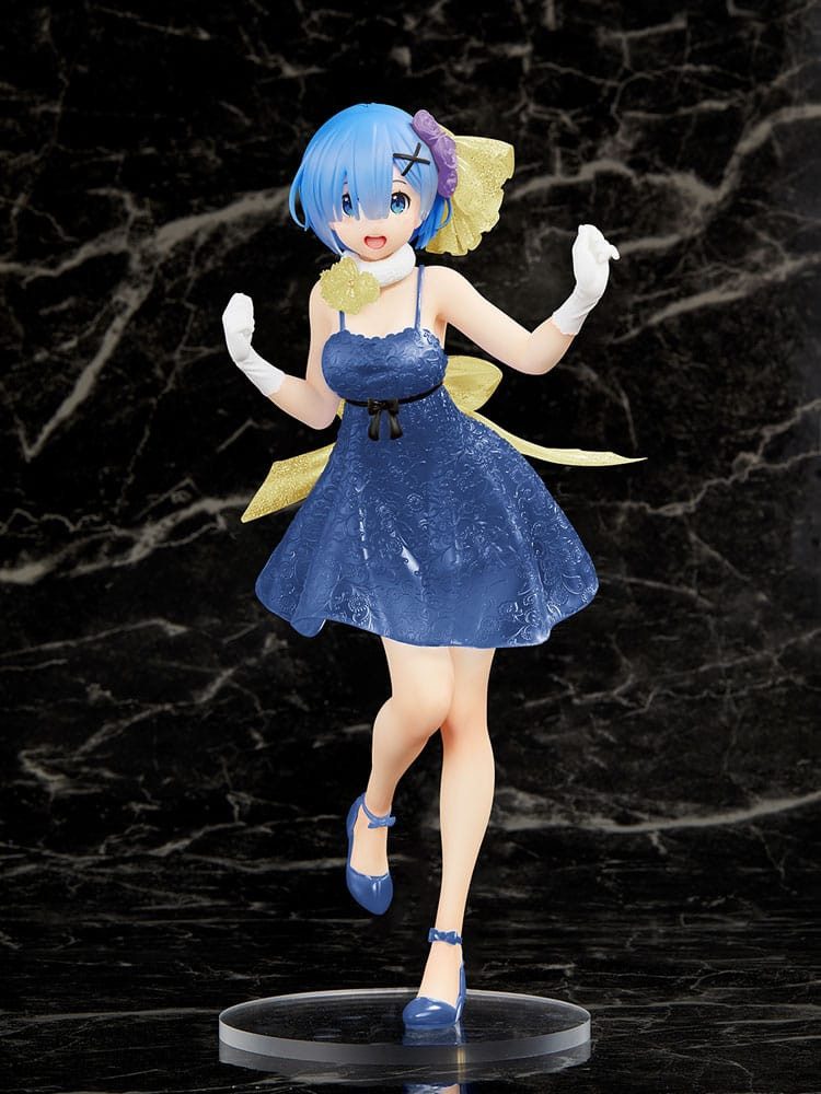 Taito Prize Merchandise-Figur Re:Zero Precious PVC Statue Rem Clear Dress Ver. Renewal Ed.