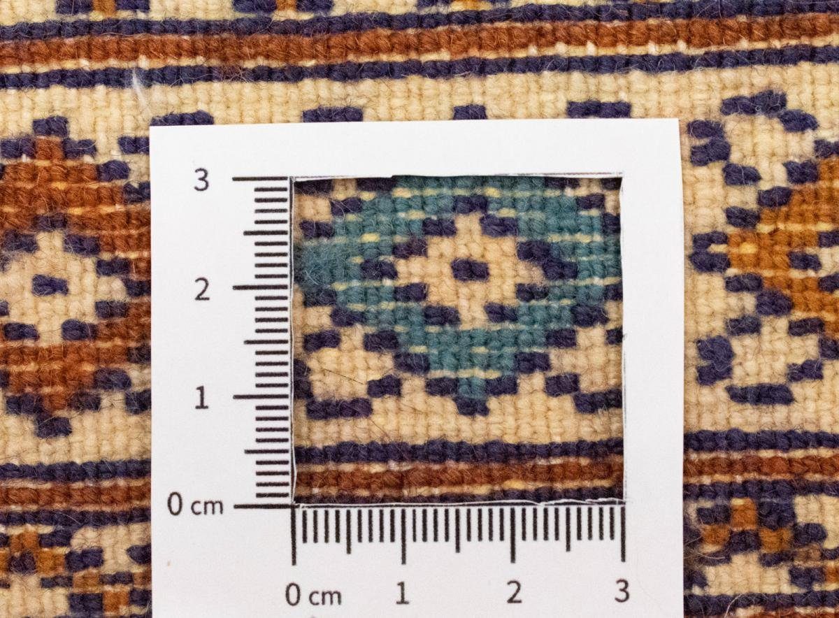 Turkaman rechteckig, / 6 Orientteppich Perserteppich, Handgeknüpfter Trading, mm Nain Höhe: 63x88 Orientteppich
