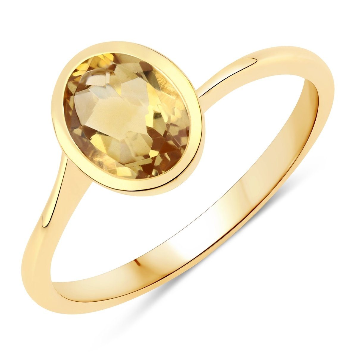 Rafaela Donata Fingerring gelbgold, aus Sterling Silber günstig online kaufen