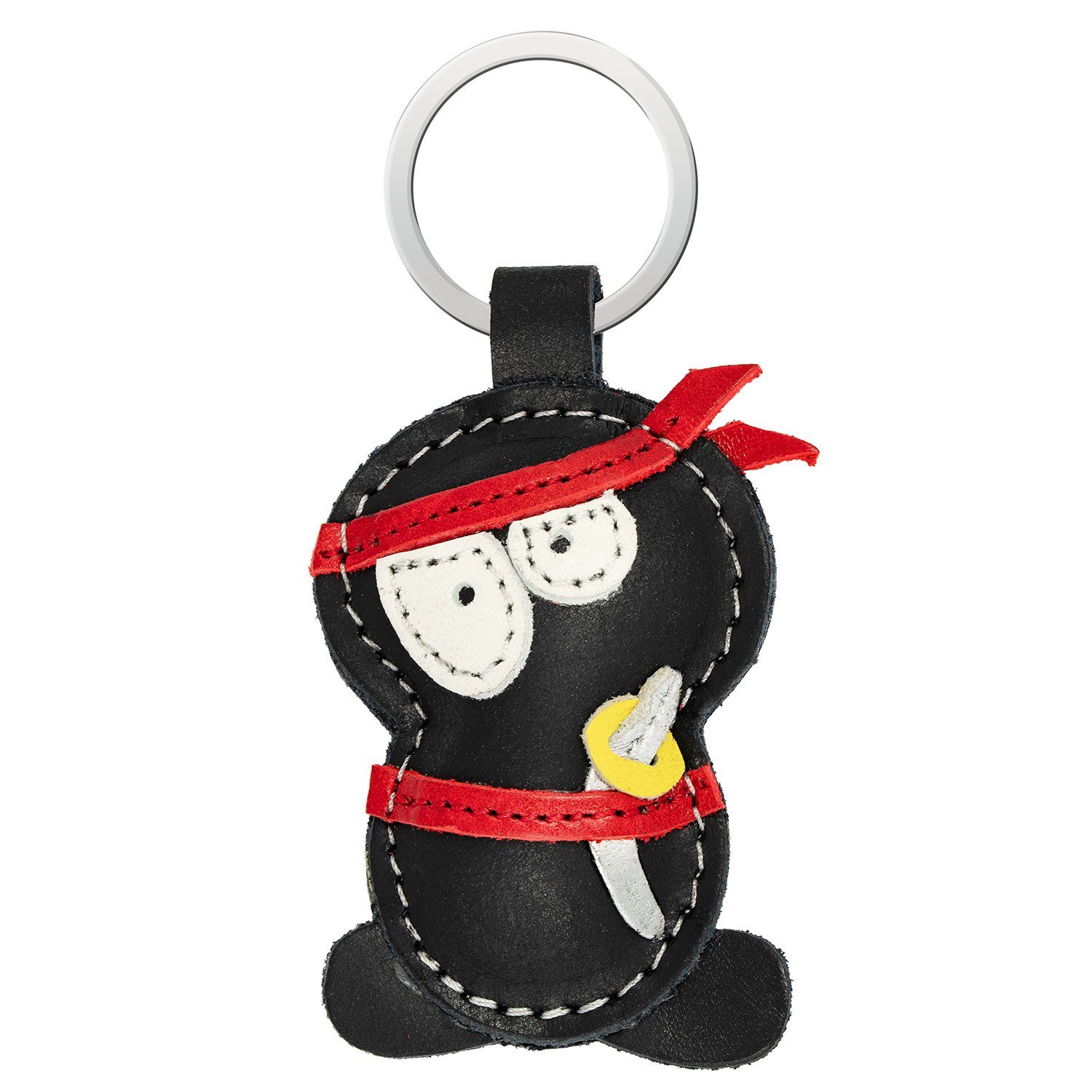 Simaru Schlüsselanhänger TIERISCH, Tierisch starke Schlüsselanhänger aus hochwertigem Echtleder