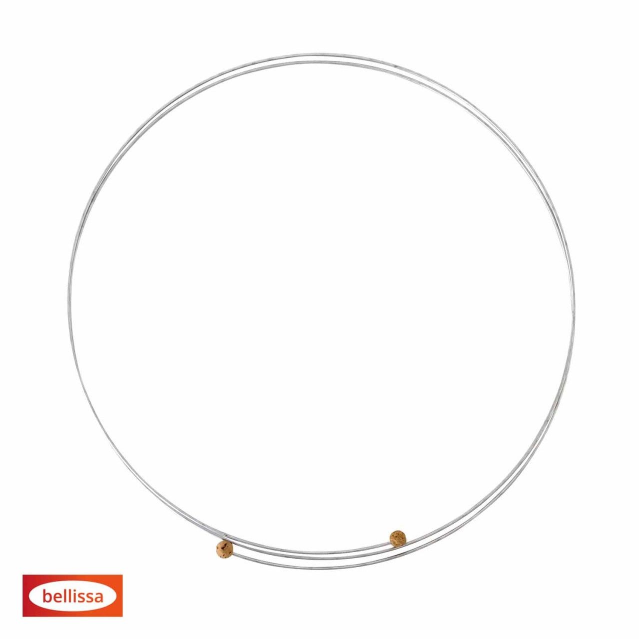 Rankhilfe Bellissa Pflanzenstützdraht S 200 cm silber