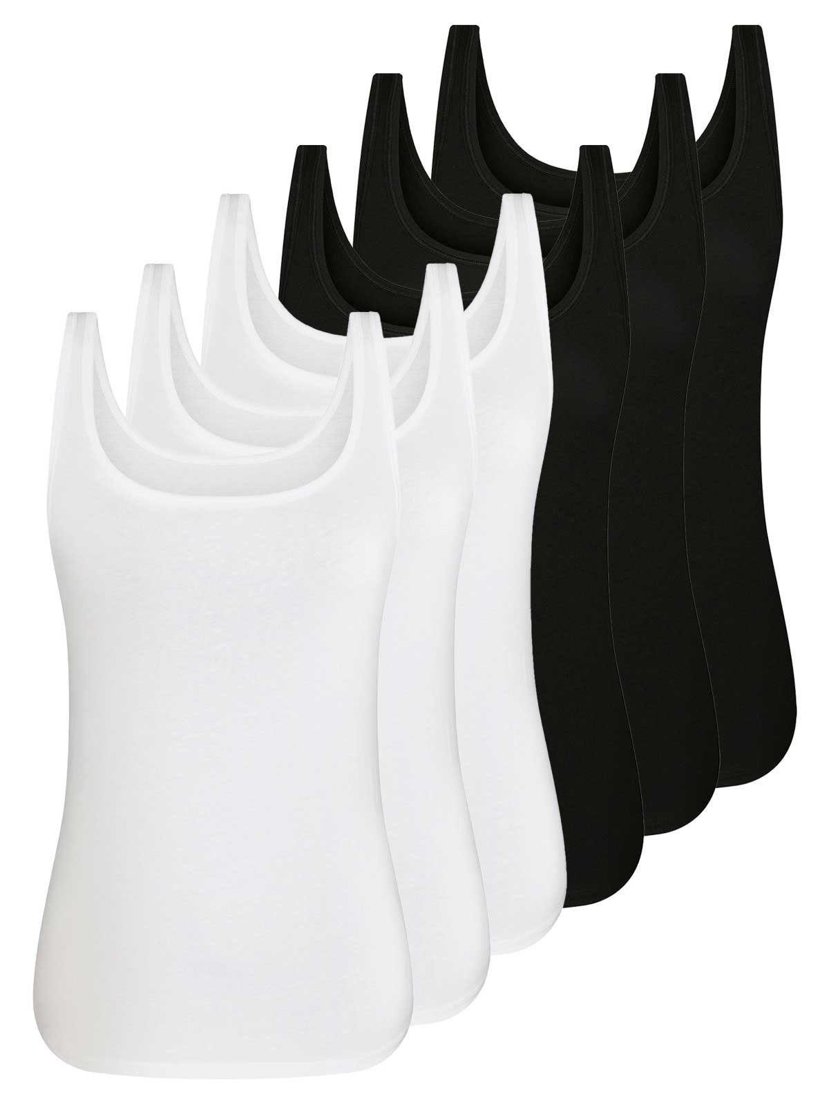 Achselhemd 6er Sparpack Top CASUAL COMFORT