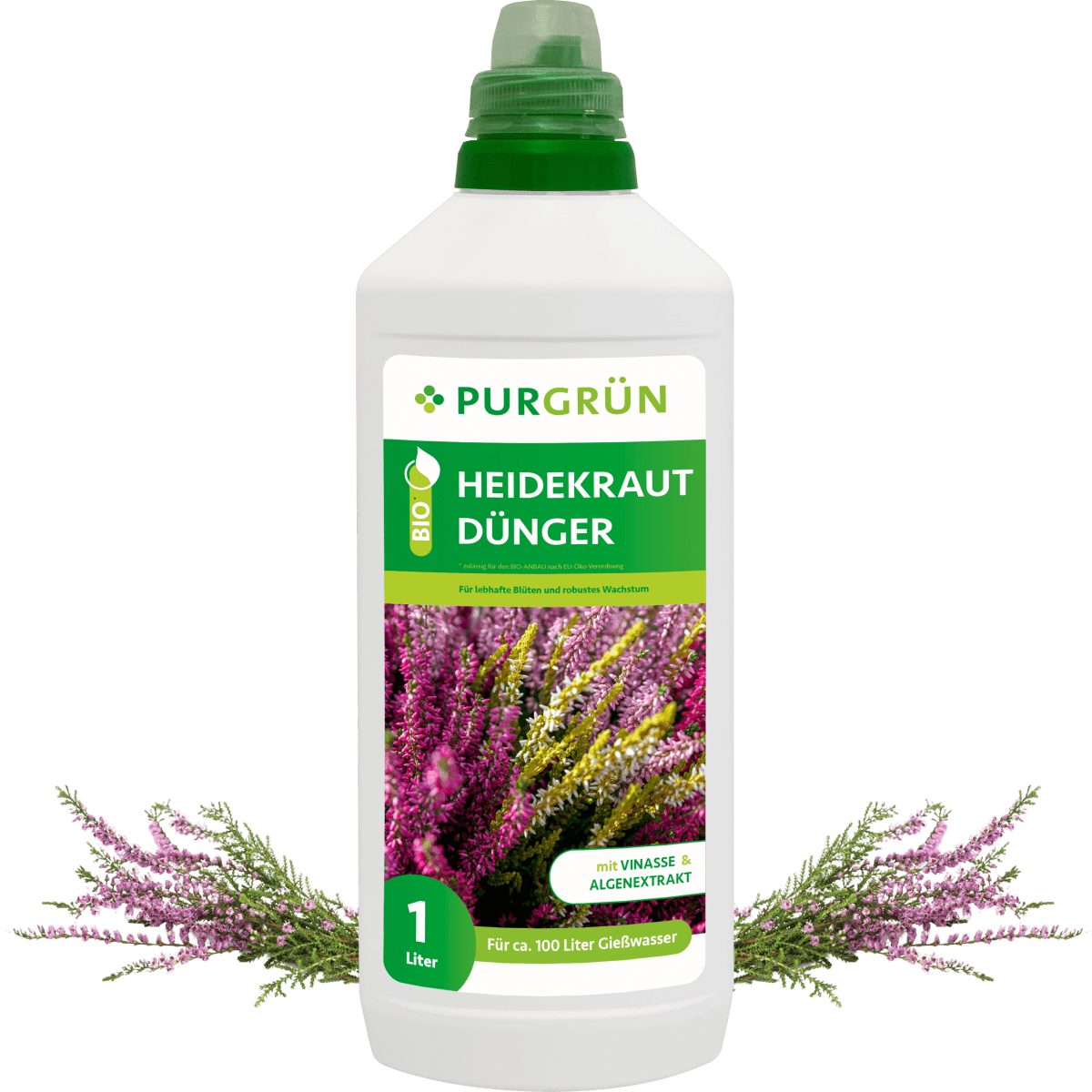 Purgrün Gartendünger Purgrün Bio Heidekraut Dünger, NPK 4+1+7