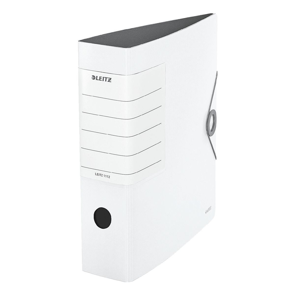 LEITZ Aktenordner 180° Solid 1112, Ordner breit, auswechselbares Rückenschild