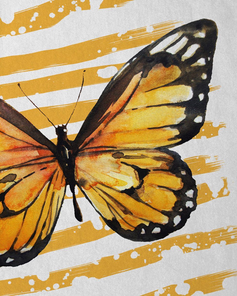 style3 Print-Shirt Herren T-Shirt regenwald falter Schmetterling blumenwiese sommer Tiger