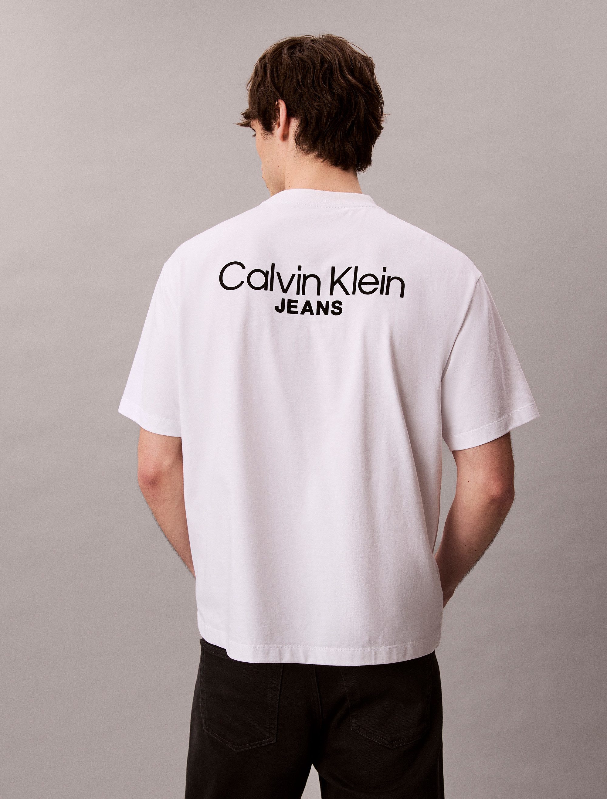 Calvin Klein Jeans T-Shirt LOGO BACK günstig online kaufen