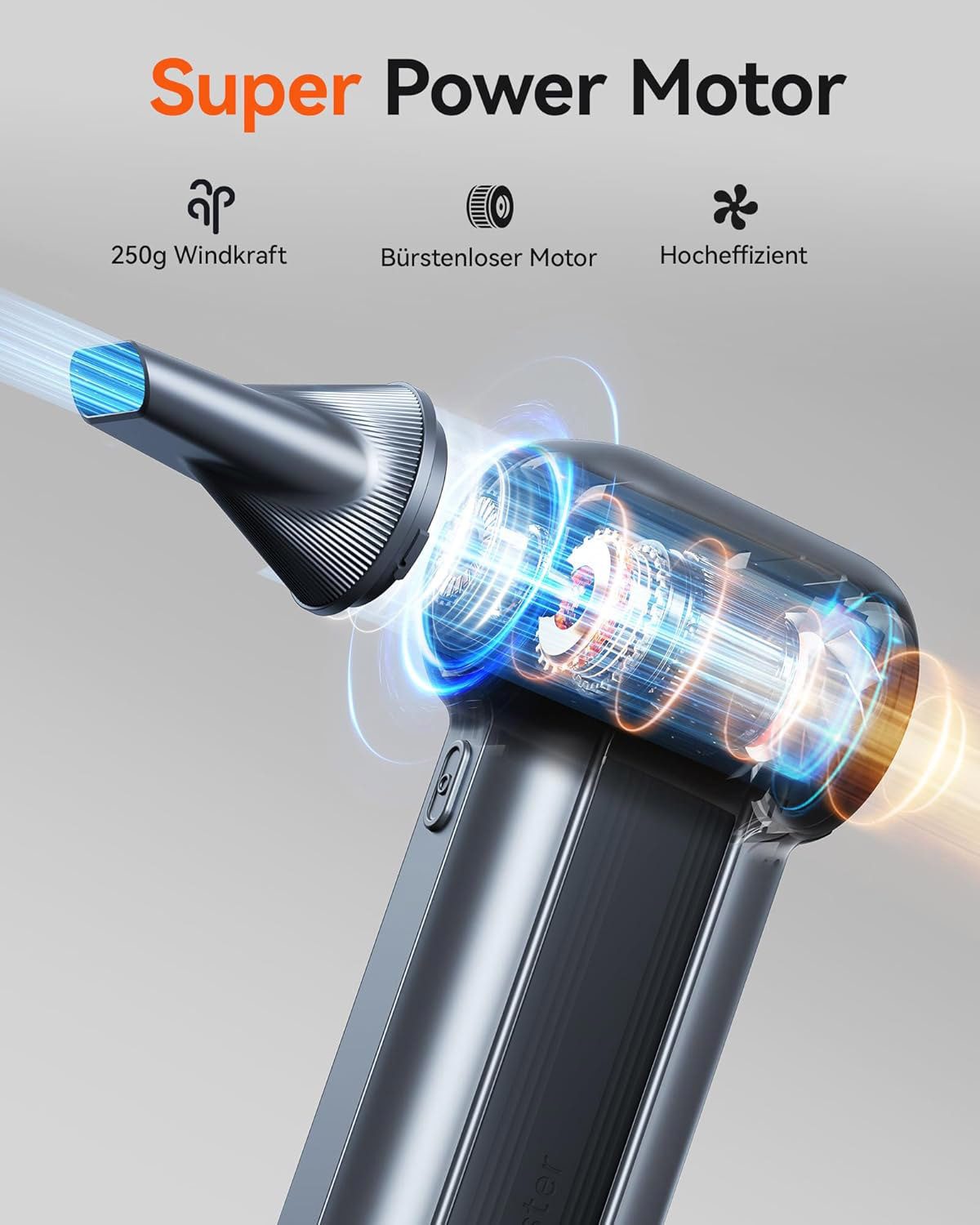 WOLFBOX Akku-Handstaubsauger MF100 Air Duster, Elektrostaubsauger
