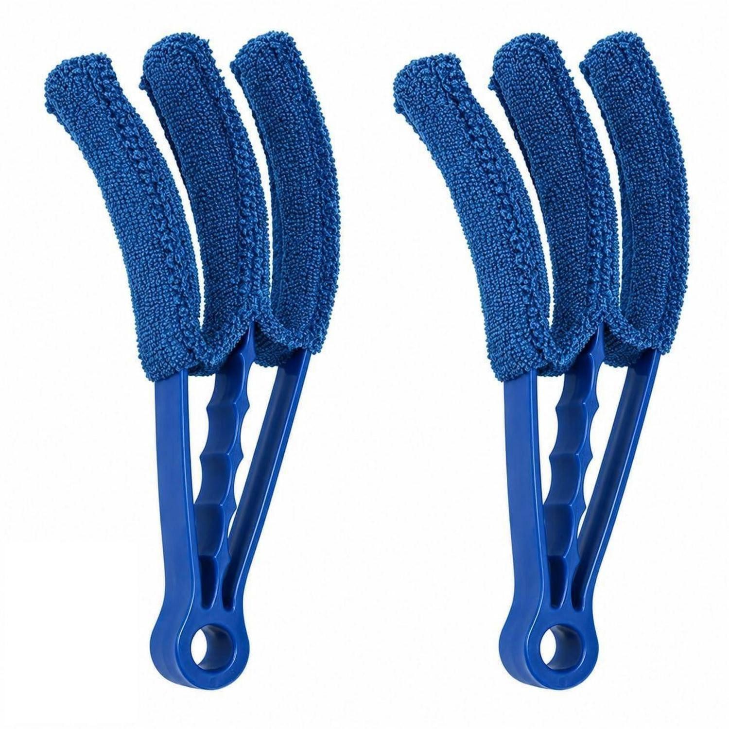 LuxusKollektion Staubwedel Staubwedel 2-tlg. Mikrofaser Heizkörper Lamellenreiniger (3-St)