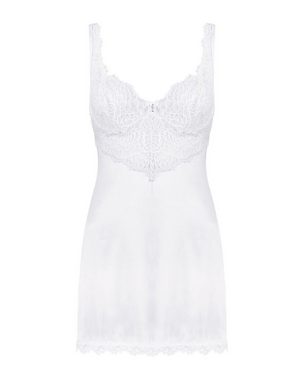 Obsessive Negligé Negligee Amor-Blanco weiß mit String Brautmode (2-tlg)