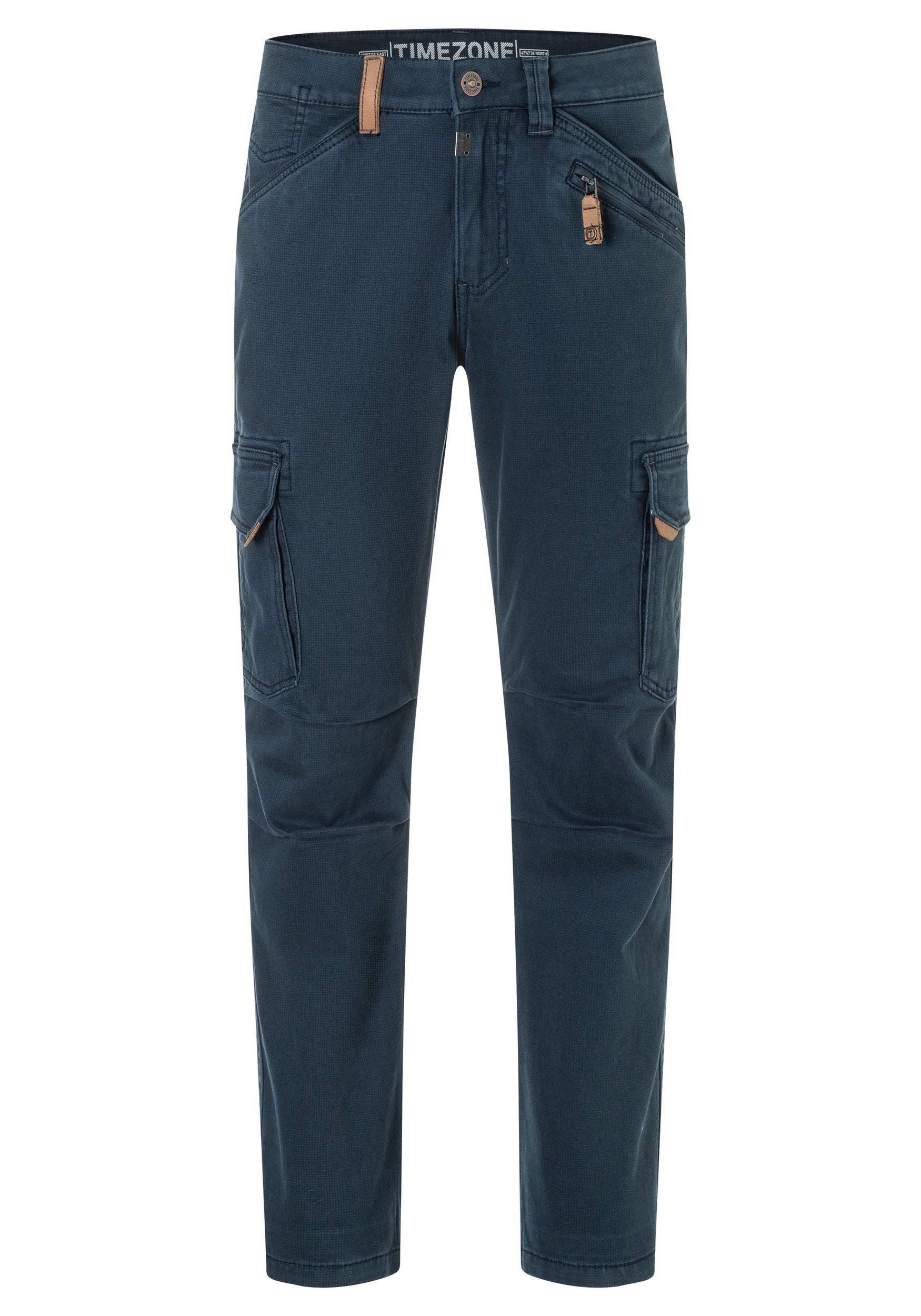TIMEZONE Cargohose Regular Fit Taschen Baumwolle Reißverschluss (1-tlg) Regular BenTZ