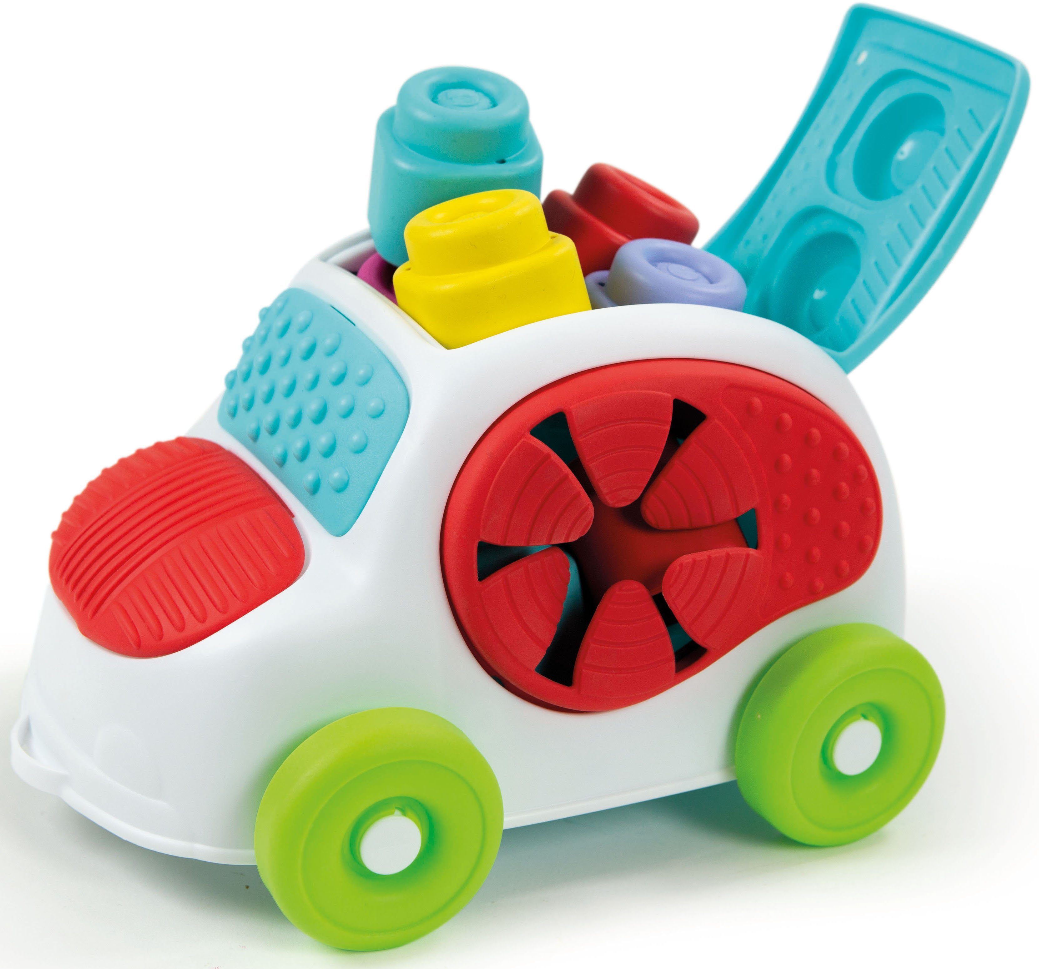 Clementoni® Spiel Clementoni 17315 - Clemmy-Bausteine im sensorischen Auto