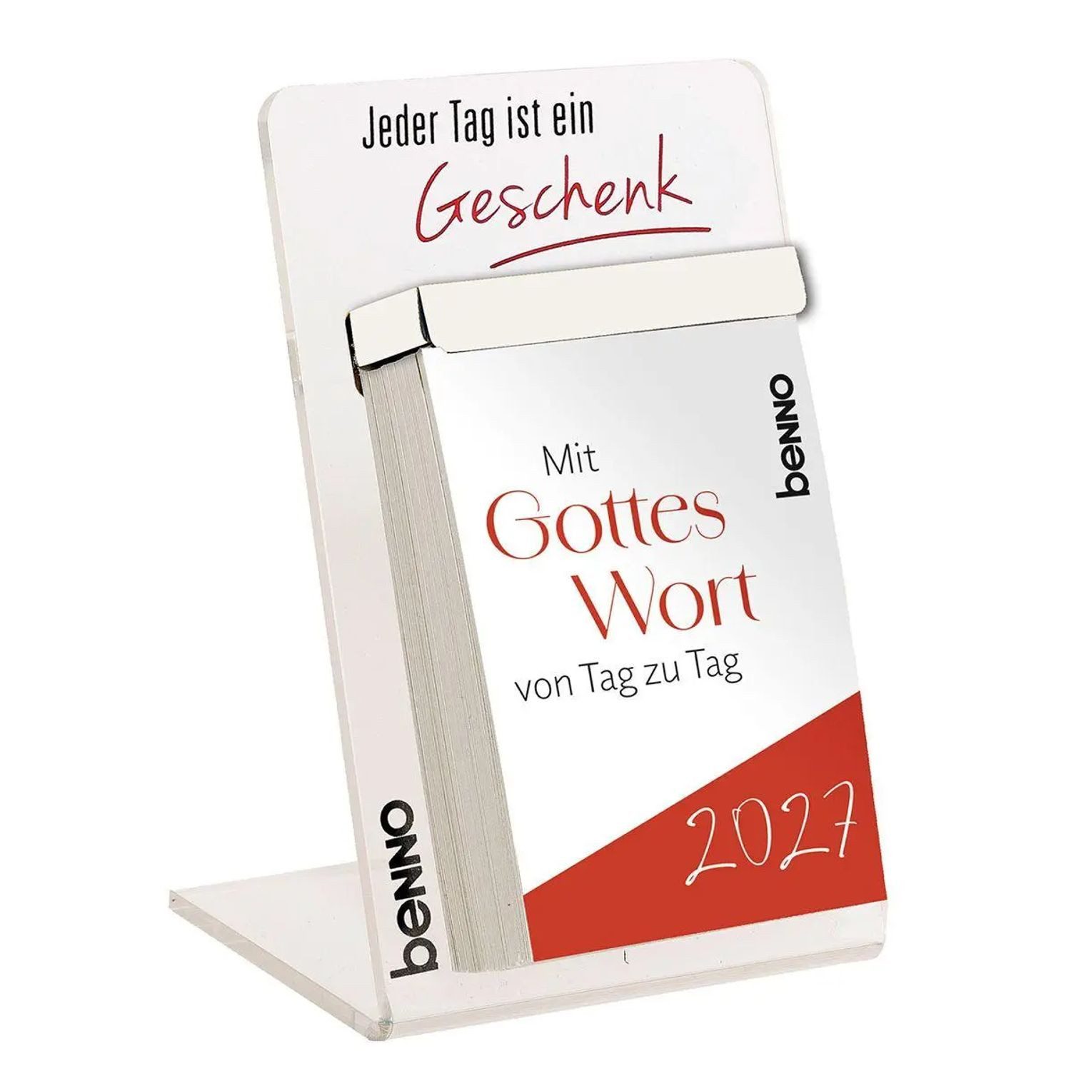 St. Benno Verlag Abreißkalender Mit Gottes Wort von Tag zu Tag 2027