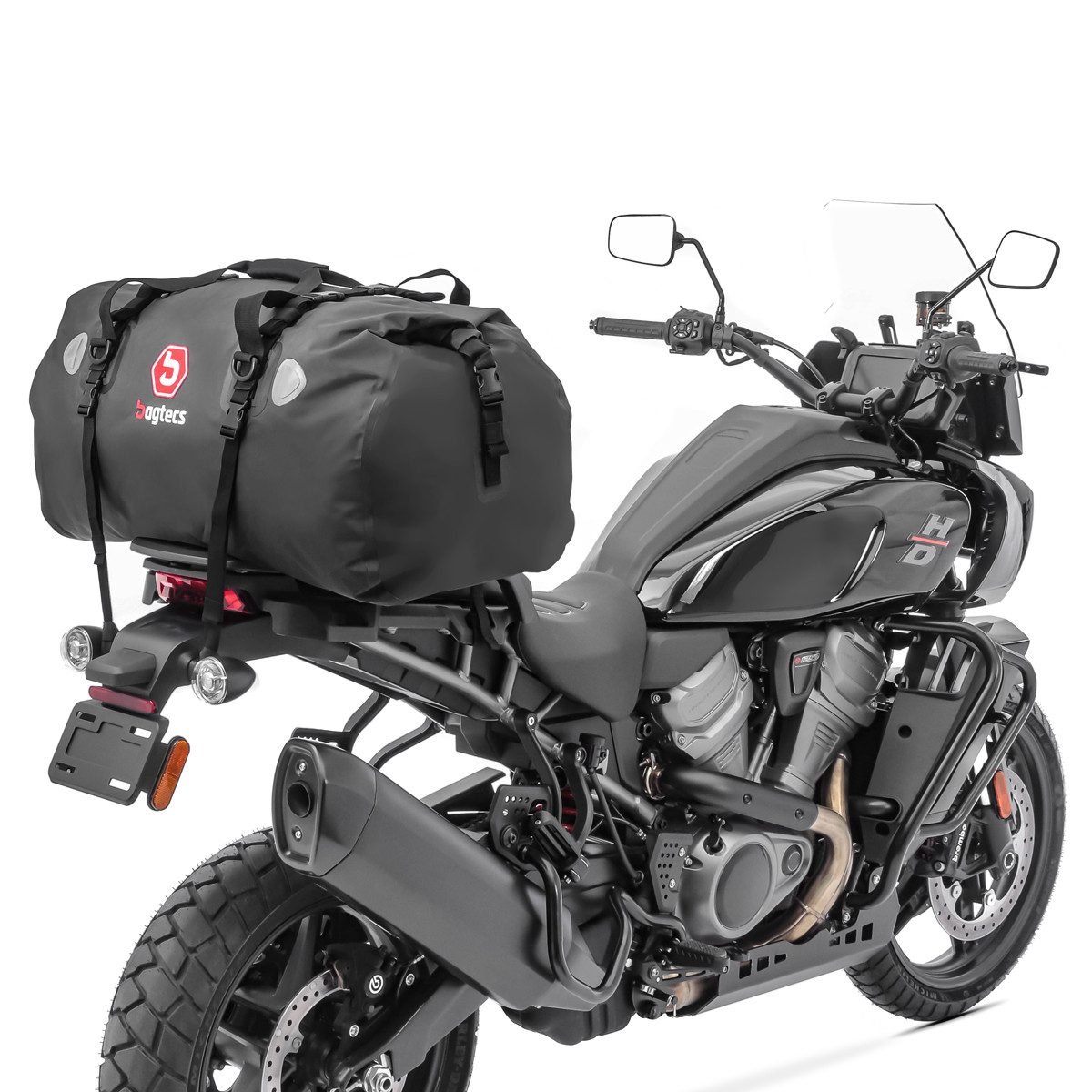 Bagtecs Reisetasche Motorrad Hecktasche für Drybag # XF80 Wasserdicht Volumen 80l