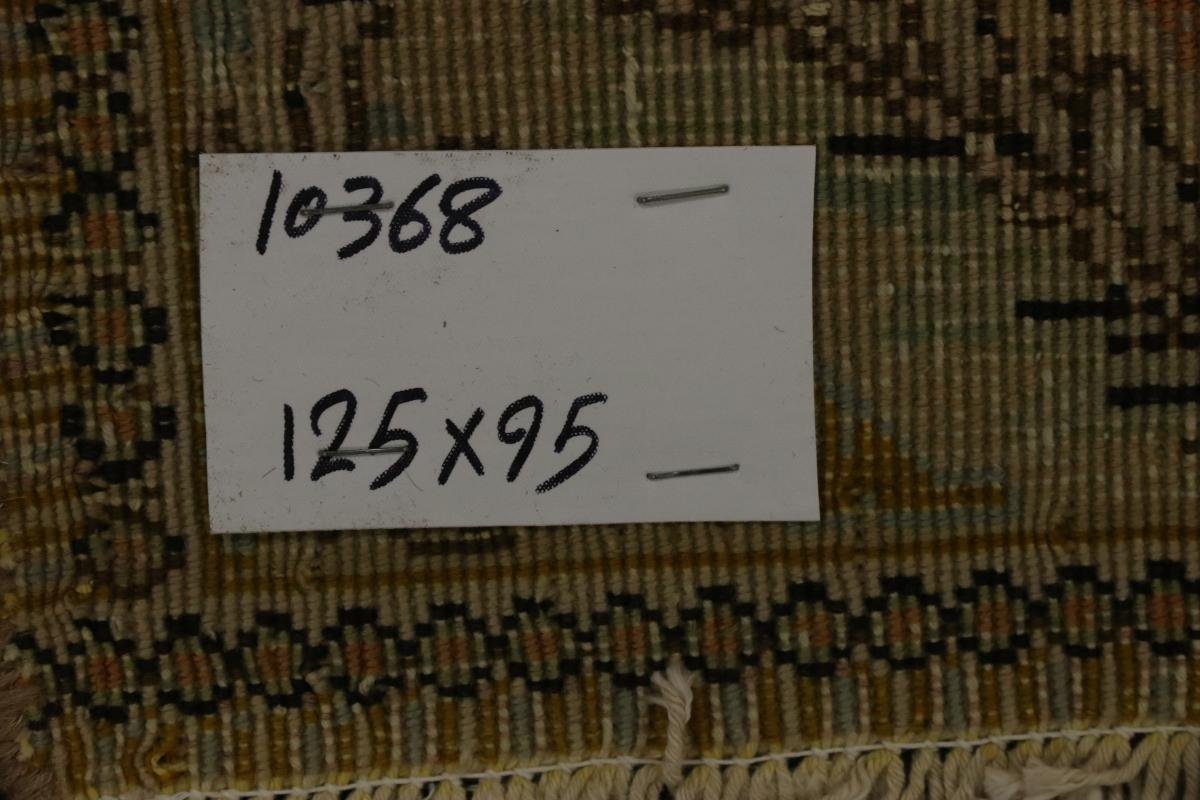 Handgeknüpfter 94x126 Höhe: mm Orientteppich Nain Trading, 10 Täbriz / Perserteppich, Orientteppich rechteckig, Tabatabai