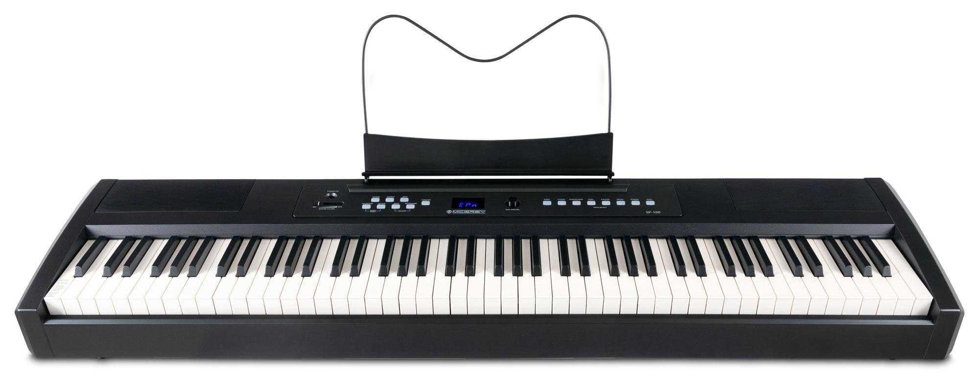 Stage-Piano SP-100 Stagepiano - 88 gewichtete Tasten mit Hammermechanik