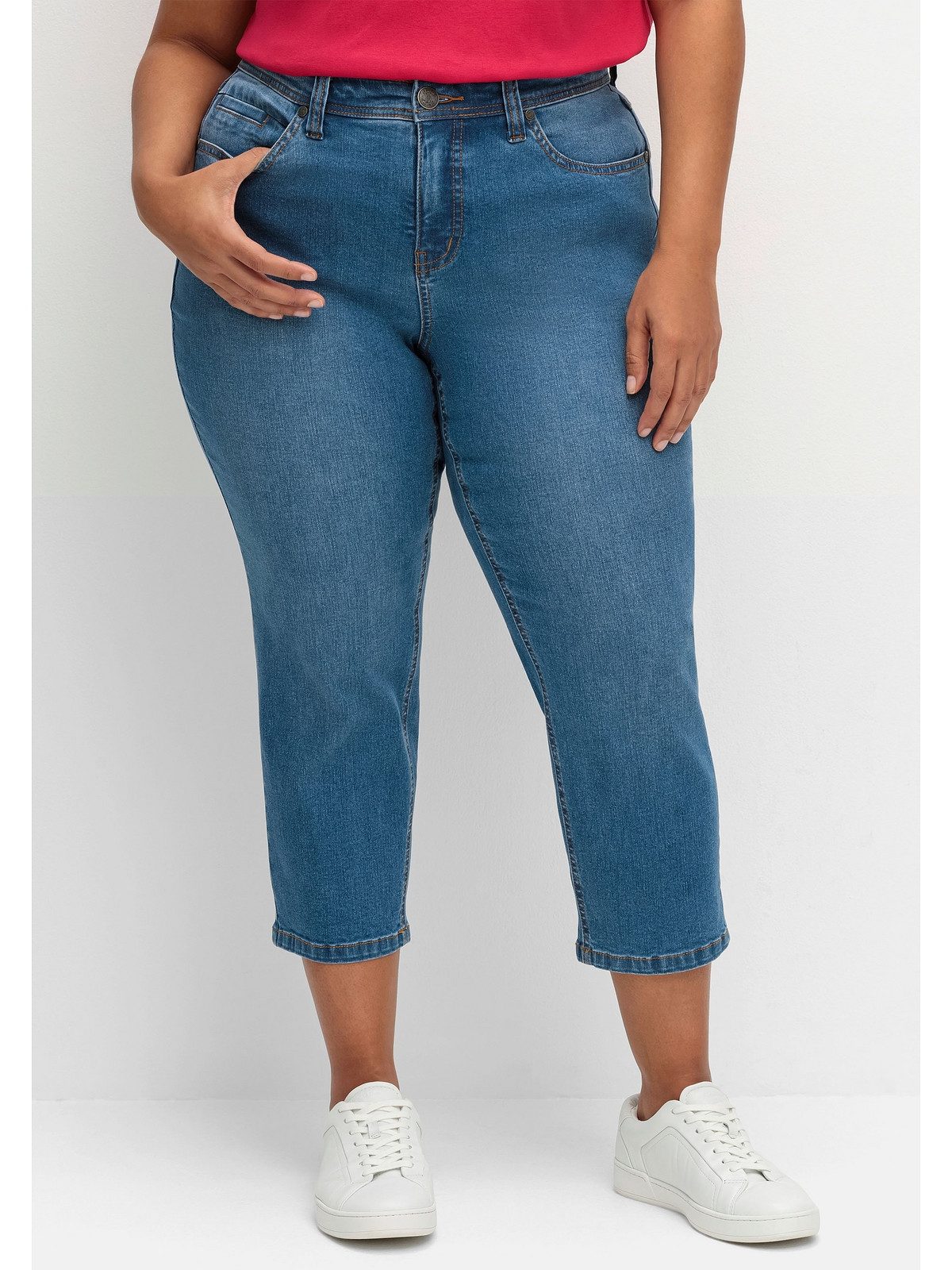 Sheego Stretch-Jeans Große Größen im Curvy-Schnitt PIA