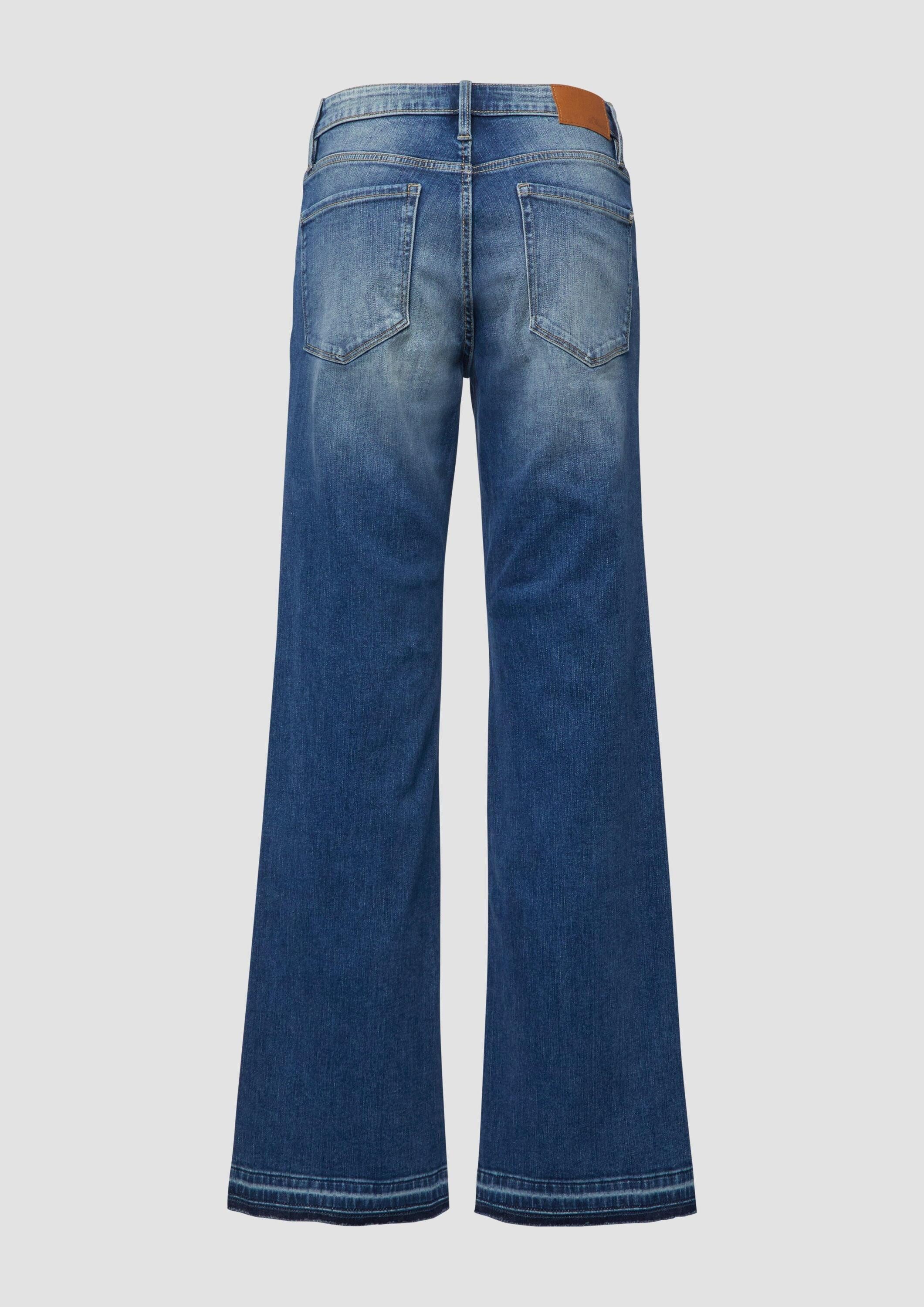 s.Oliver Bootcut-Jeans Jeans-Hose Jeans / Regular Fit / Mid Rise / Flared L günstig online kaufen