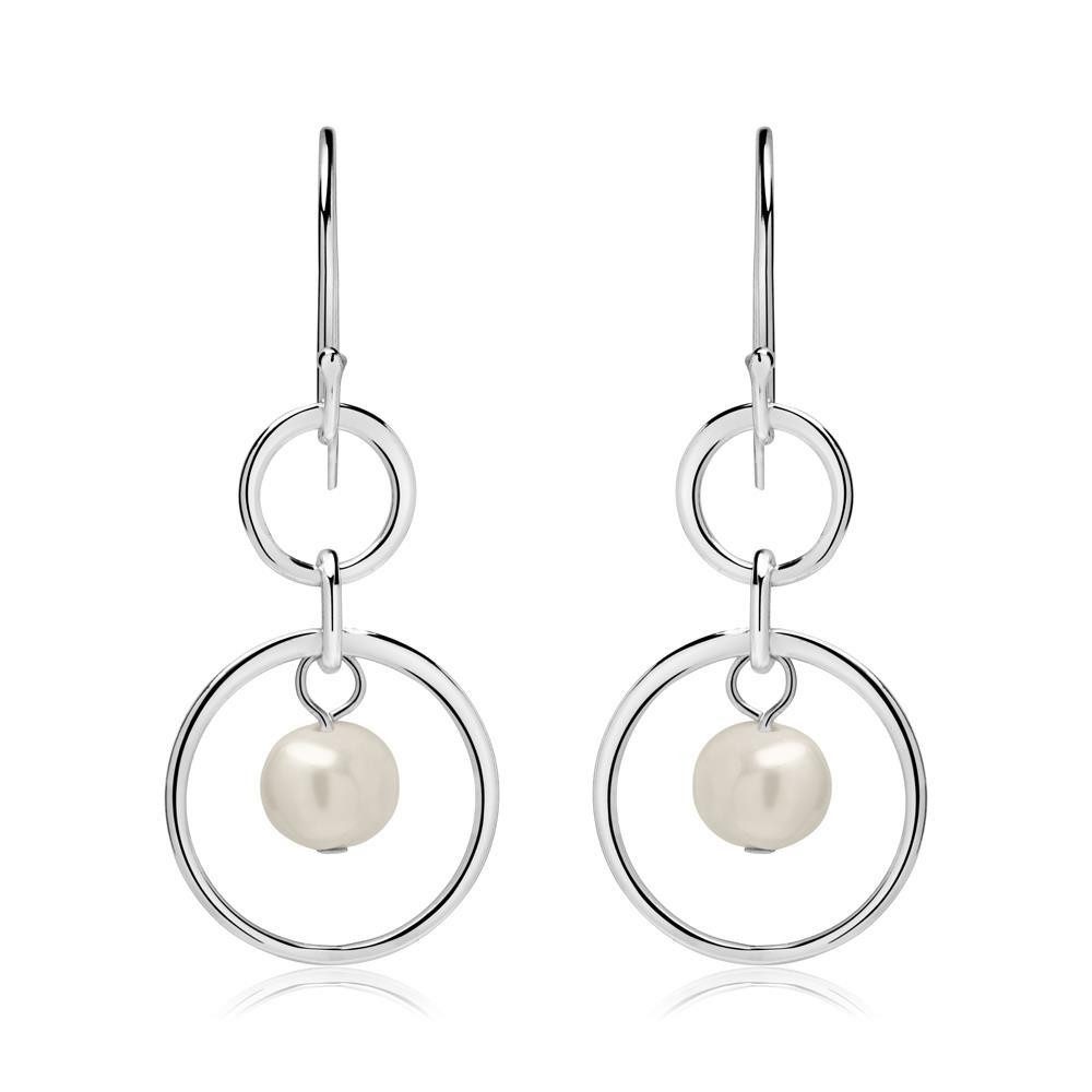 Unique Paar Ohrstecker Kreis Ohrhänger ...