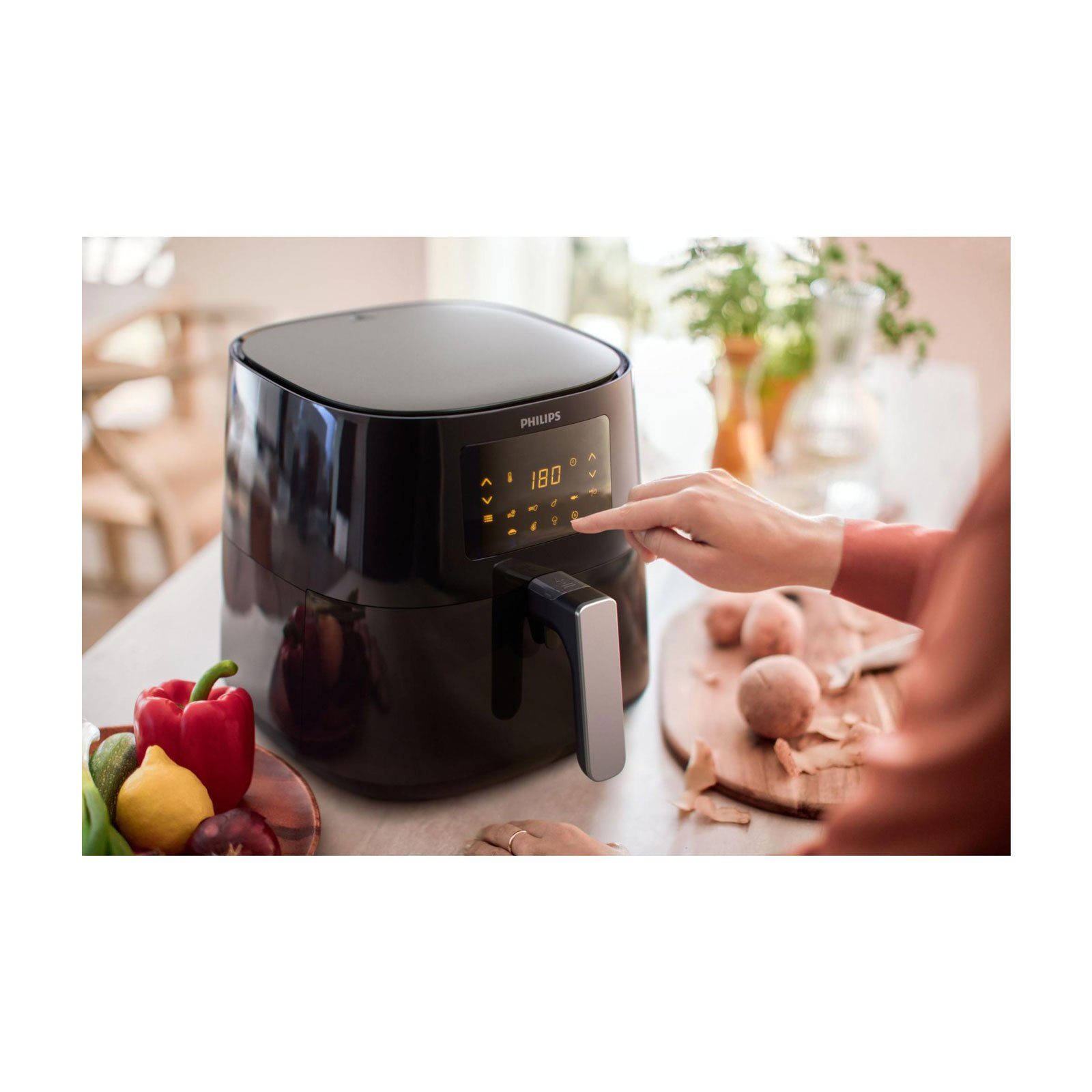 Philips Essential Fritteuse XL, 2000 Airfryer W HD9270/70