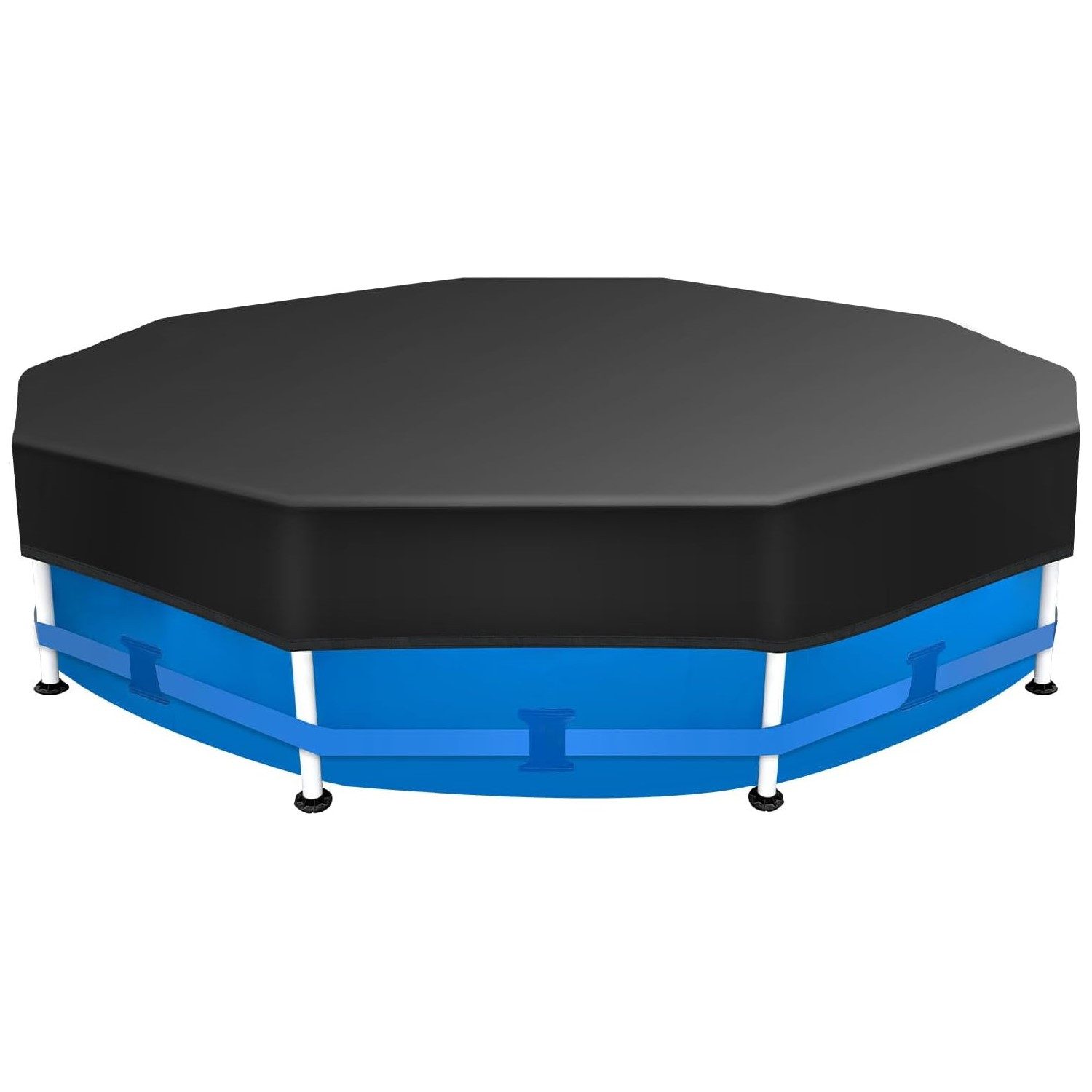 Sekey Pool-Abdeckplane Poolabdeckung Rund Swimmingpool Abdeckplane Sommer & günstig online kaufen