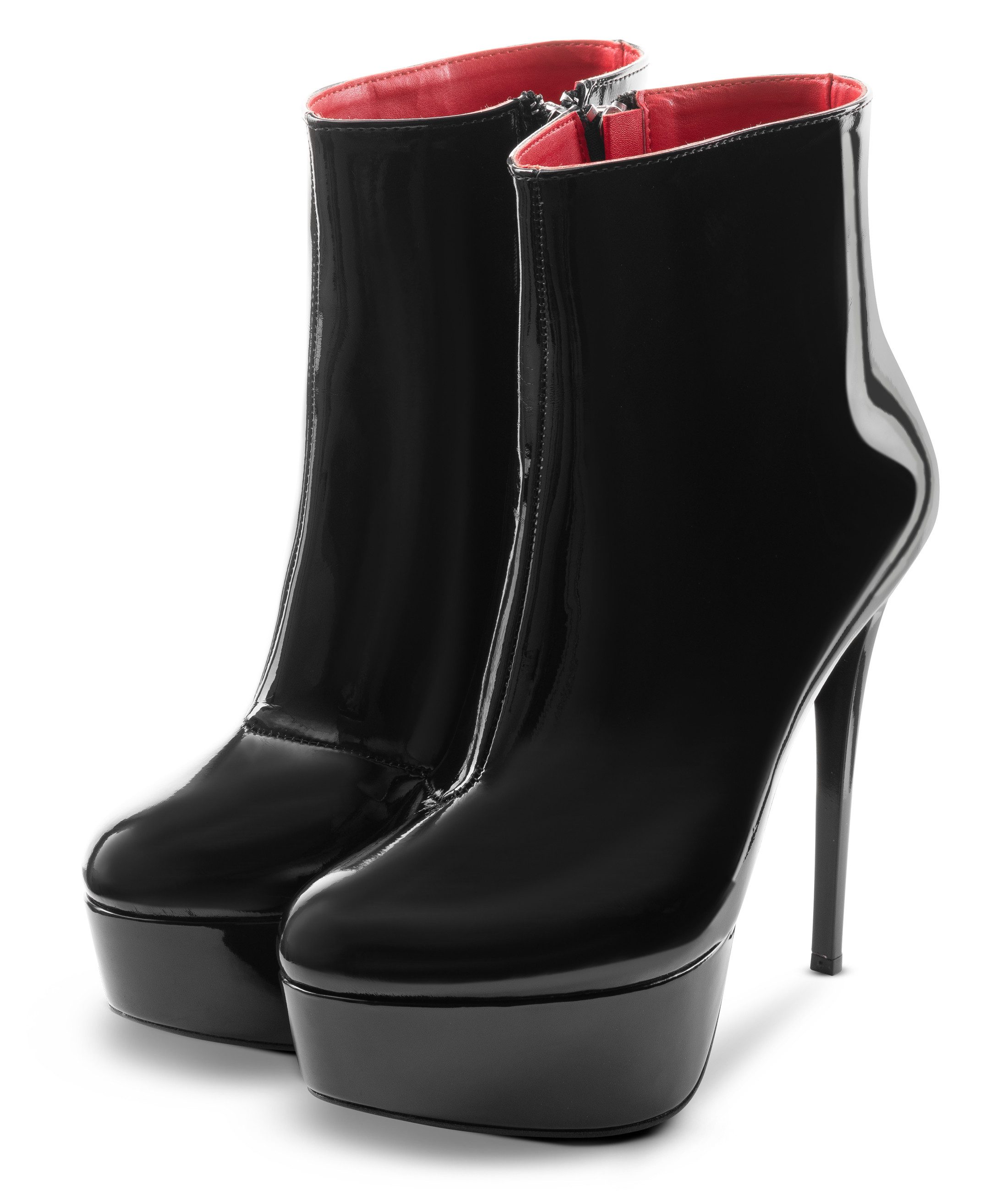 Michael Soul Plateau Stiefeletten Schwarz Valeria Plateaupumps