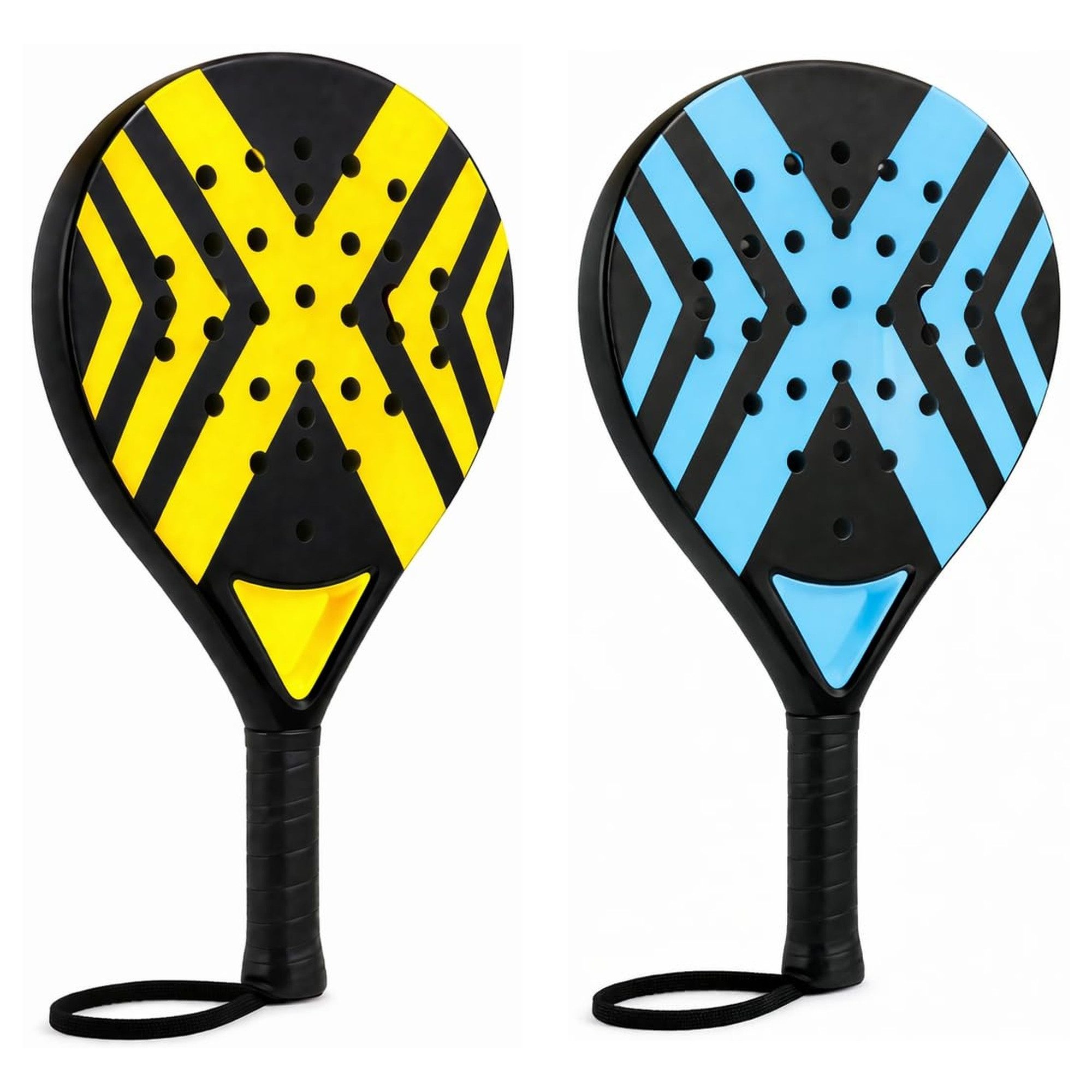 Athlejoy Padelschläger Padel Racket für Erwachsene – Padelschläger inkl. Meshtasche, (Packung)