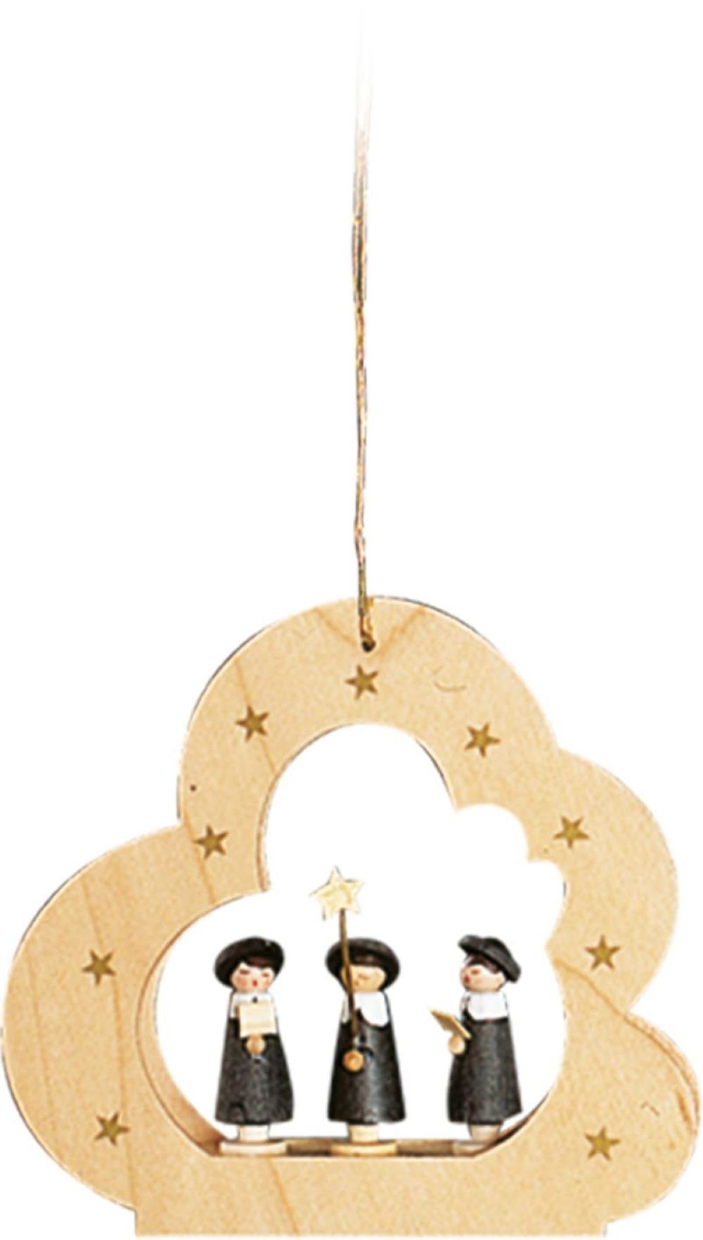 mit verschiedenen Weihnachtsbaumschmuck Erzgebirge dem Glaesser Christbaumschmuck Wolke Richard aus Handwerkskunst Figuren,