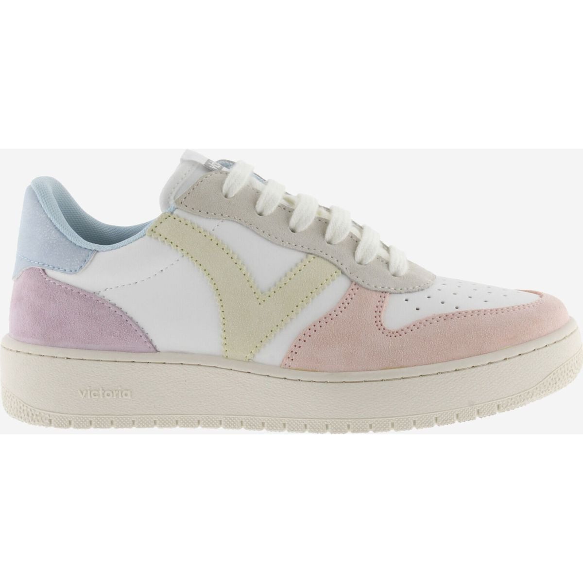 Victoria Madrid Serraje Multicolor Women Outdoorschuh Eleganter Damensportschuh aus Spanien mit atmungsaktiver Lederoptik