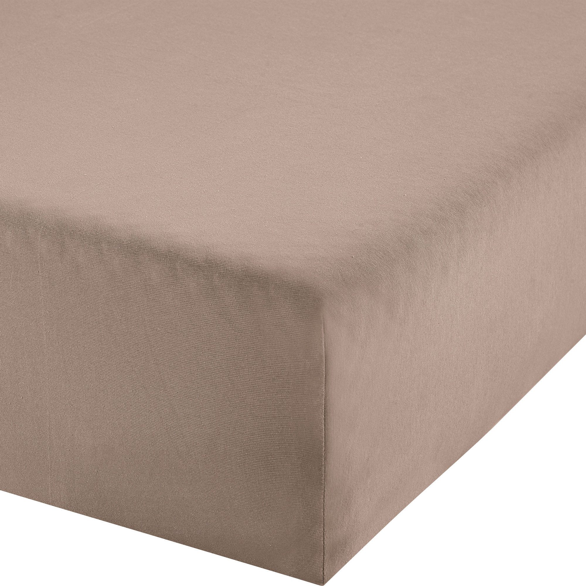 Erwin Müller Spannbettlaken Boxspring-Spannbettlaken "Regensburg", Jersey, günstig online kaufen